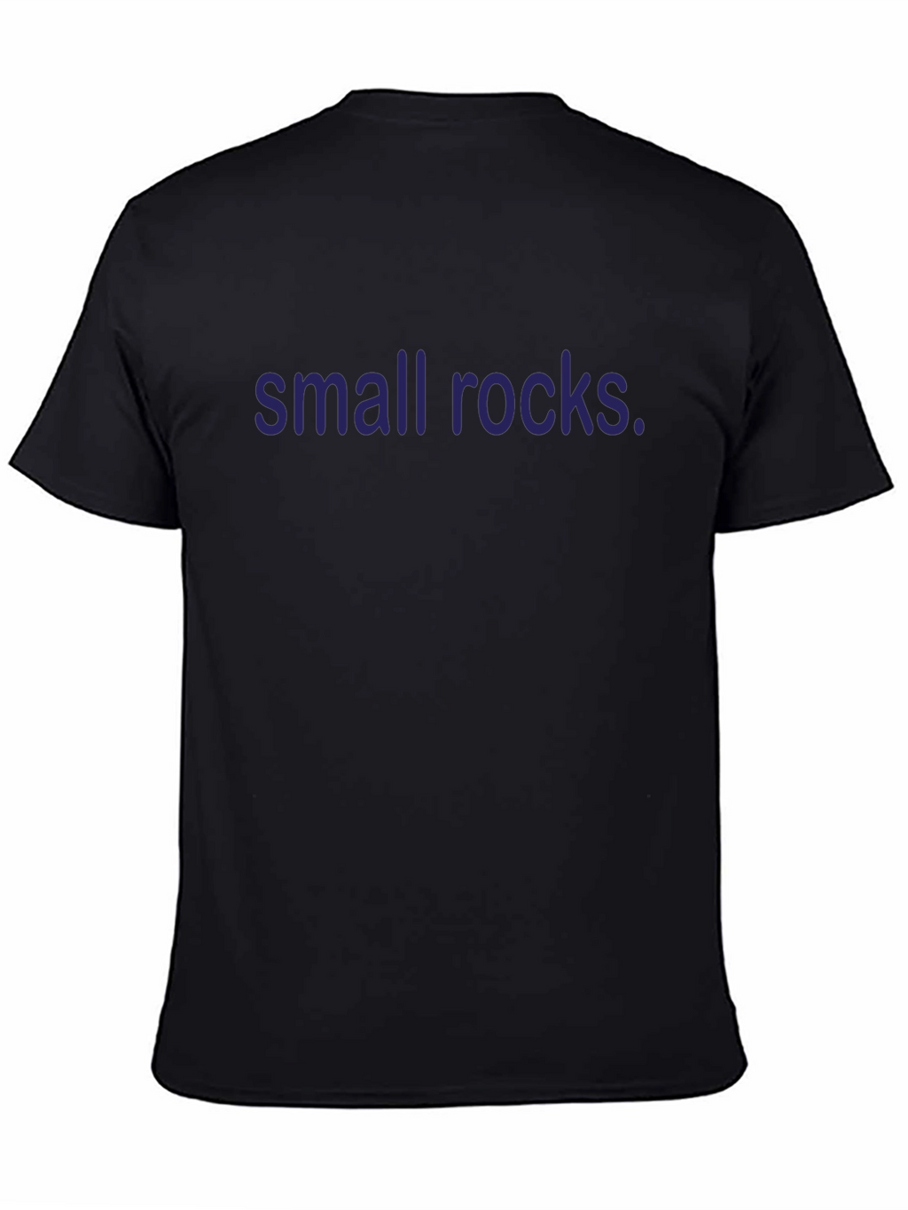 Small Rocks Graphic Tee - Dark Novelty T-Shirt