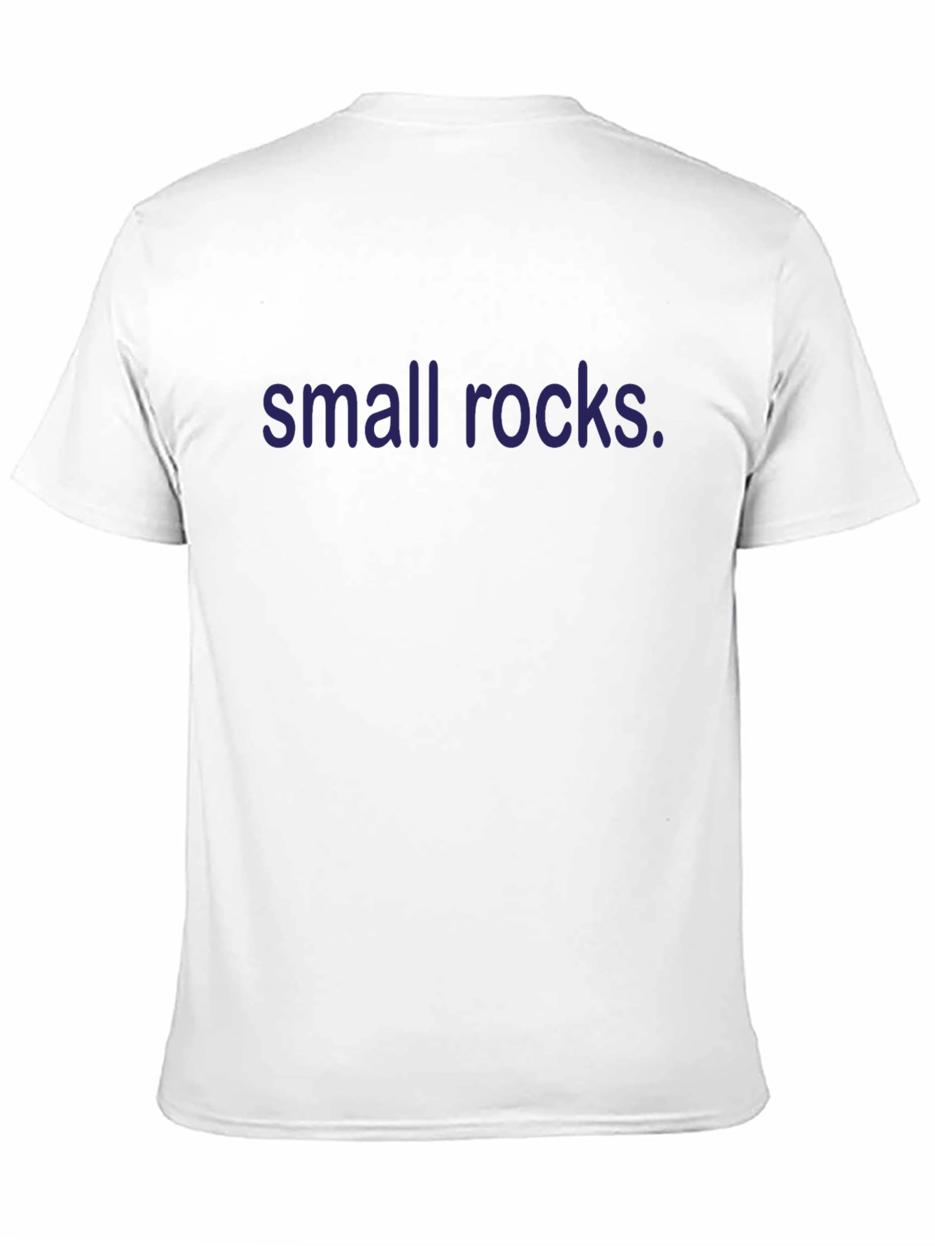 Small Rocks Graphic Tee - Dark Novelty T-Shirt