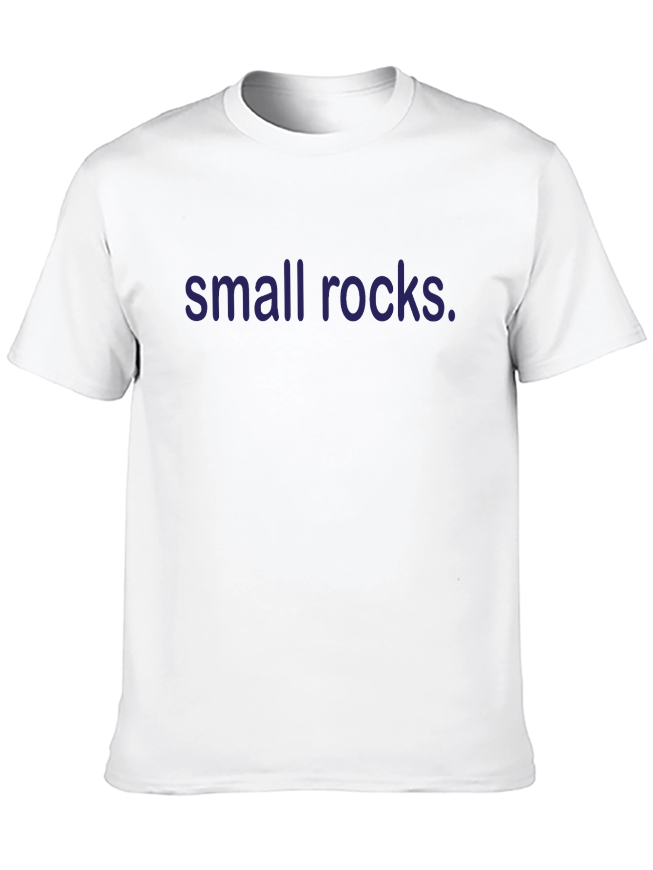Small Rocks Graphic Tee - Dark Novelty T-Shirt