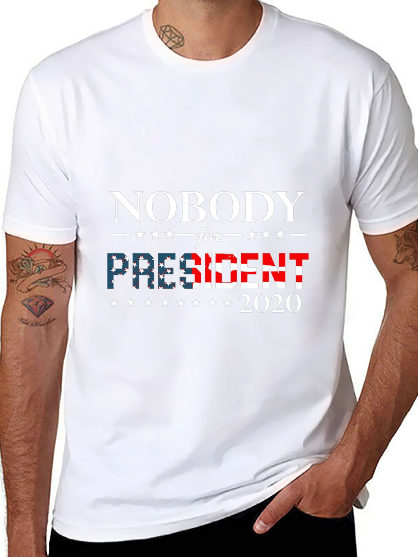 Nobody for President 2020 Graphic Tee