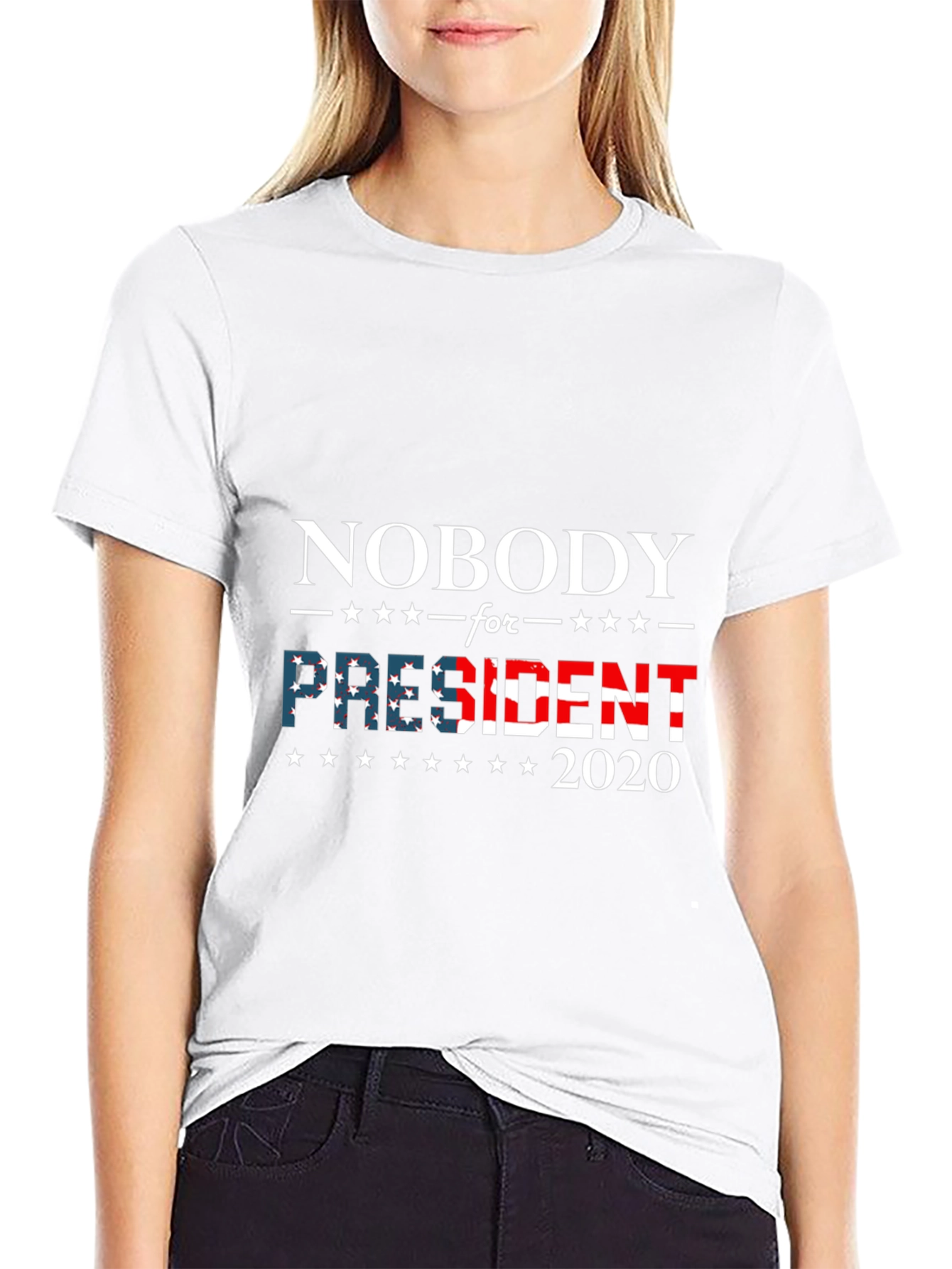 Nobody for President 2020 Graphic Tee