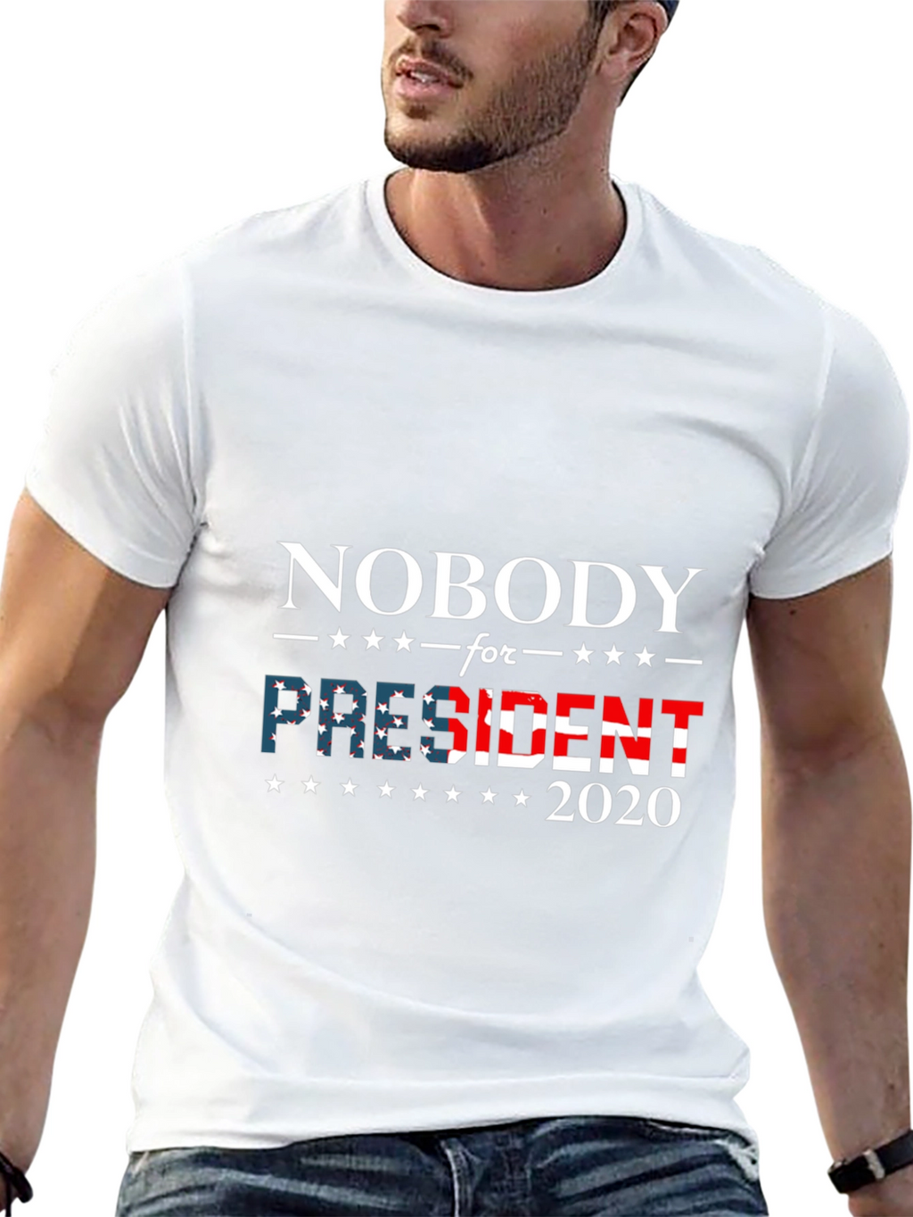 Nobody for President 2020 Graphic Tee