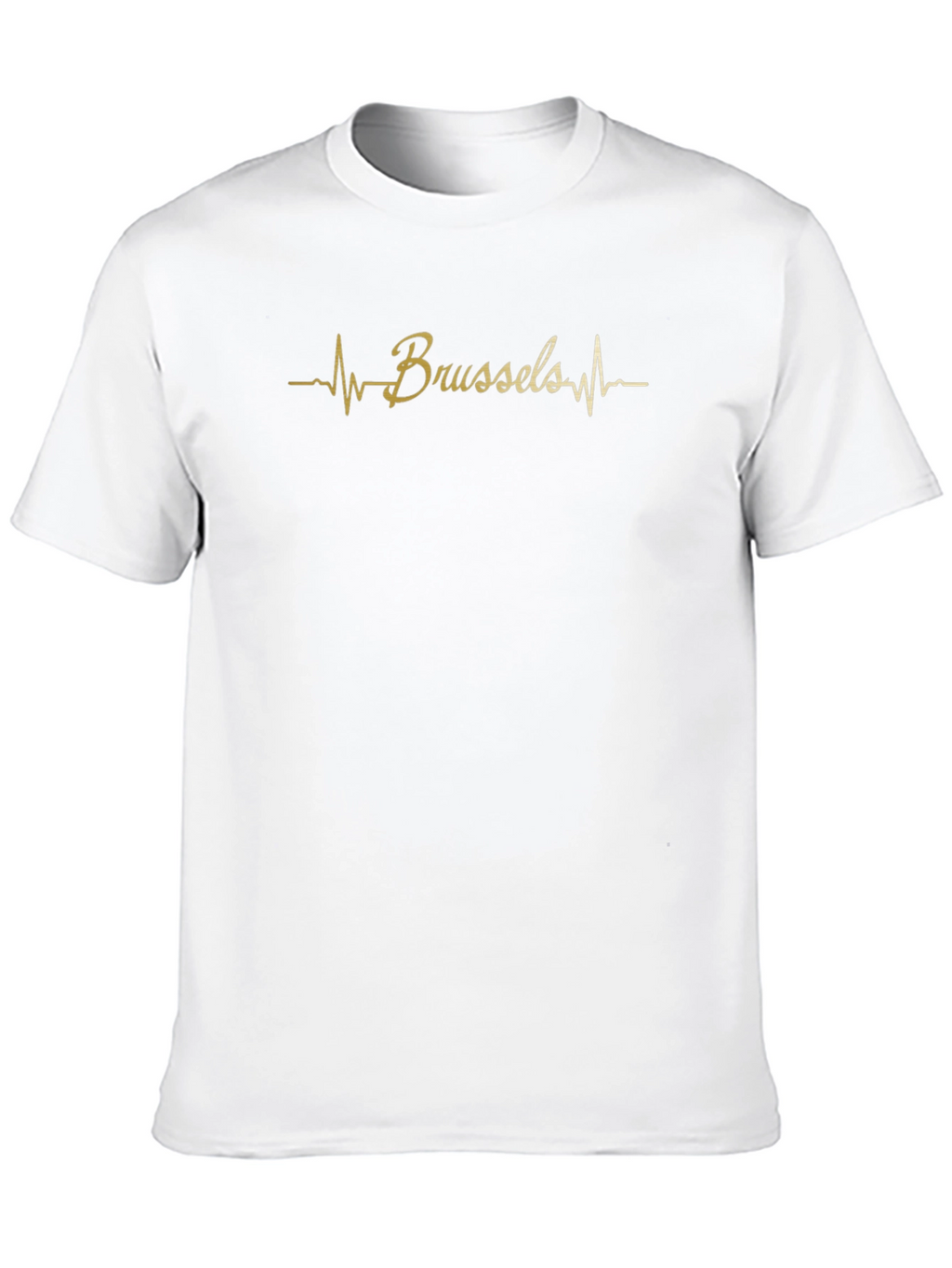 Brussels Heartbeat Graphic T-Shirt - Unisex