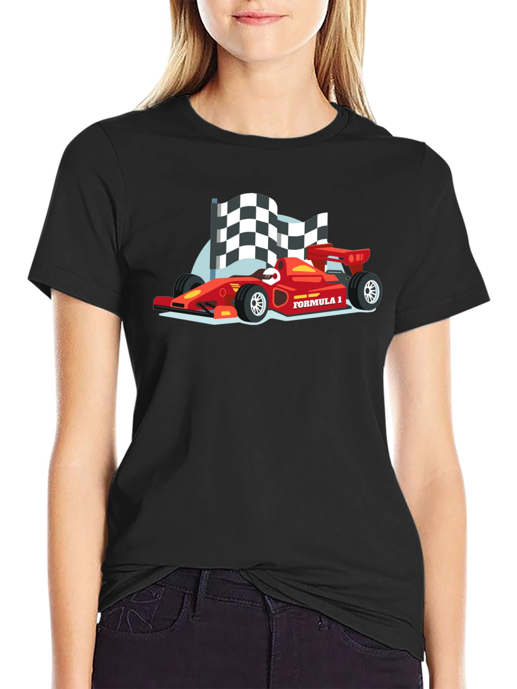 Formula 1 Racing Fan T-Shirt - Black