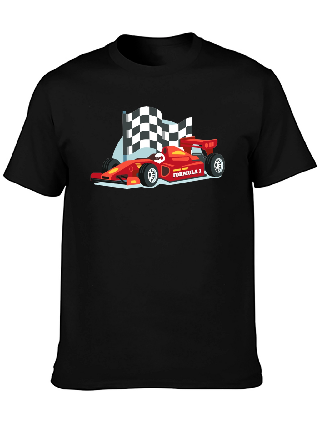 Formula 1 Racing Fan T-Shirt - Black
