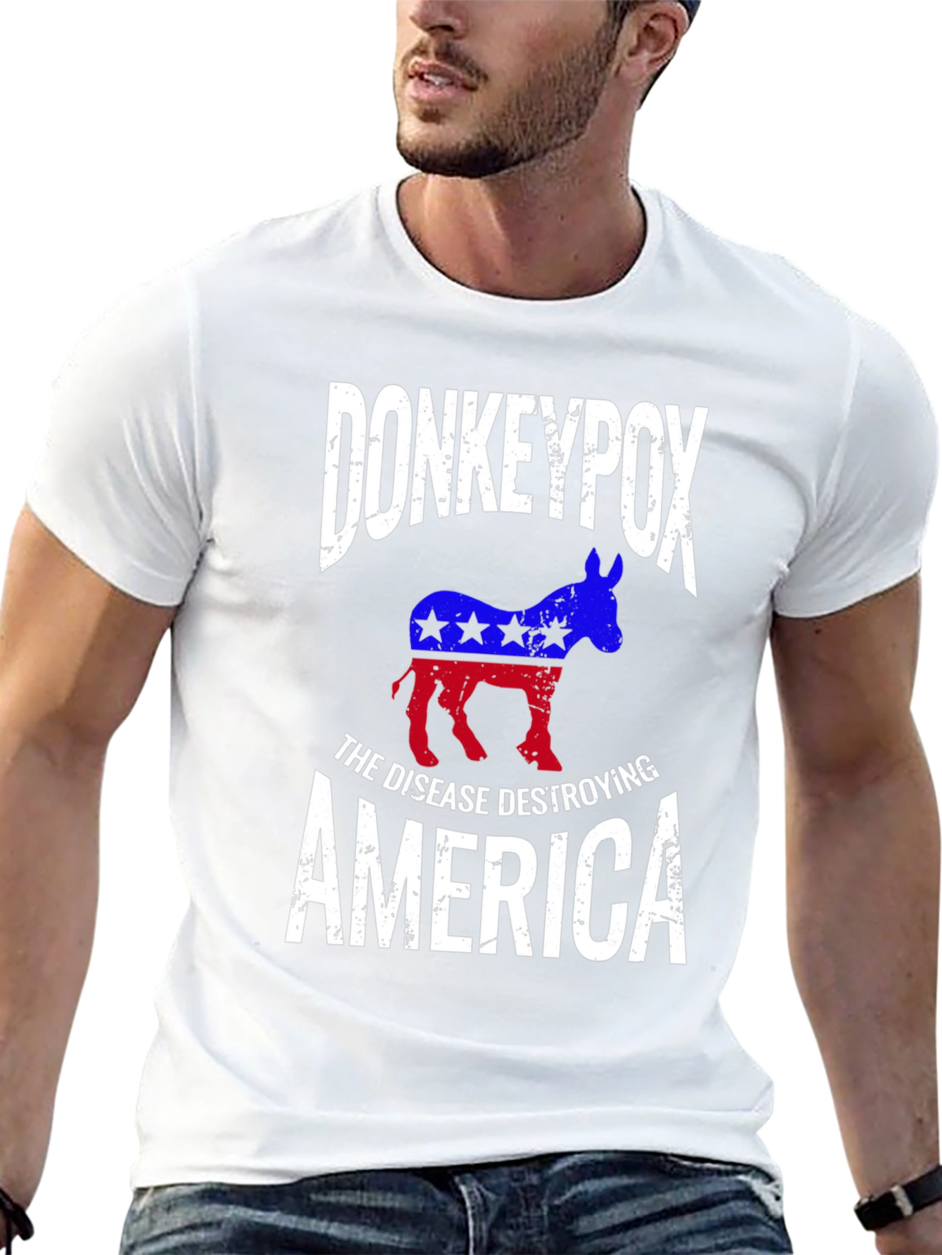 Donkeypox T-Shirt - The Disease Destroying America