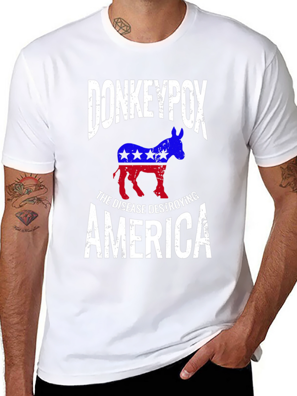 Donkeypox T-Shirt - The Disease Destroying America