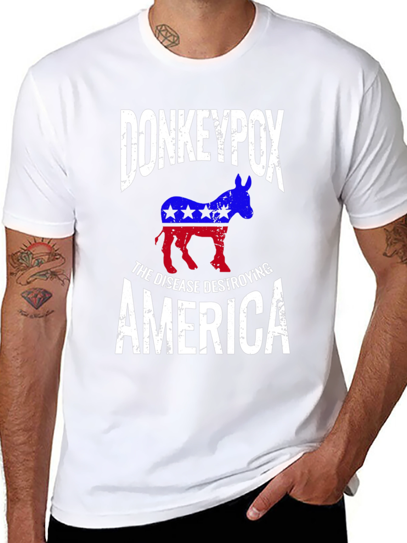 Donkeypox T-Shirt - The Disease Destroying America