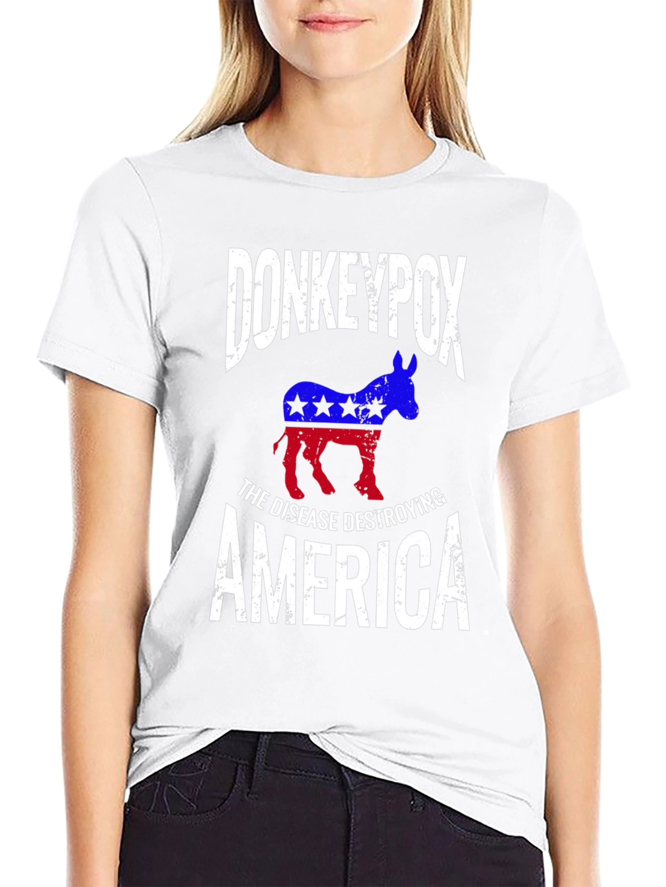 Donkeypox T-Shirt - The Disease Destroying America