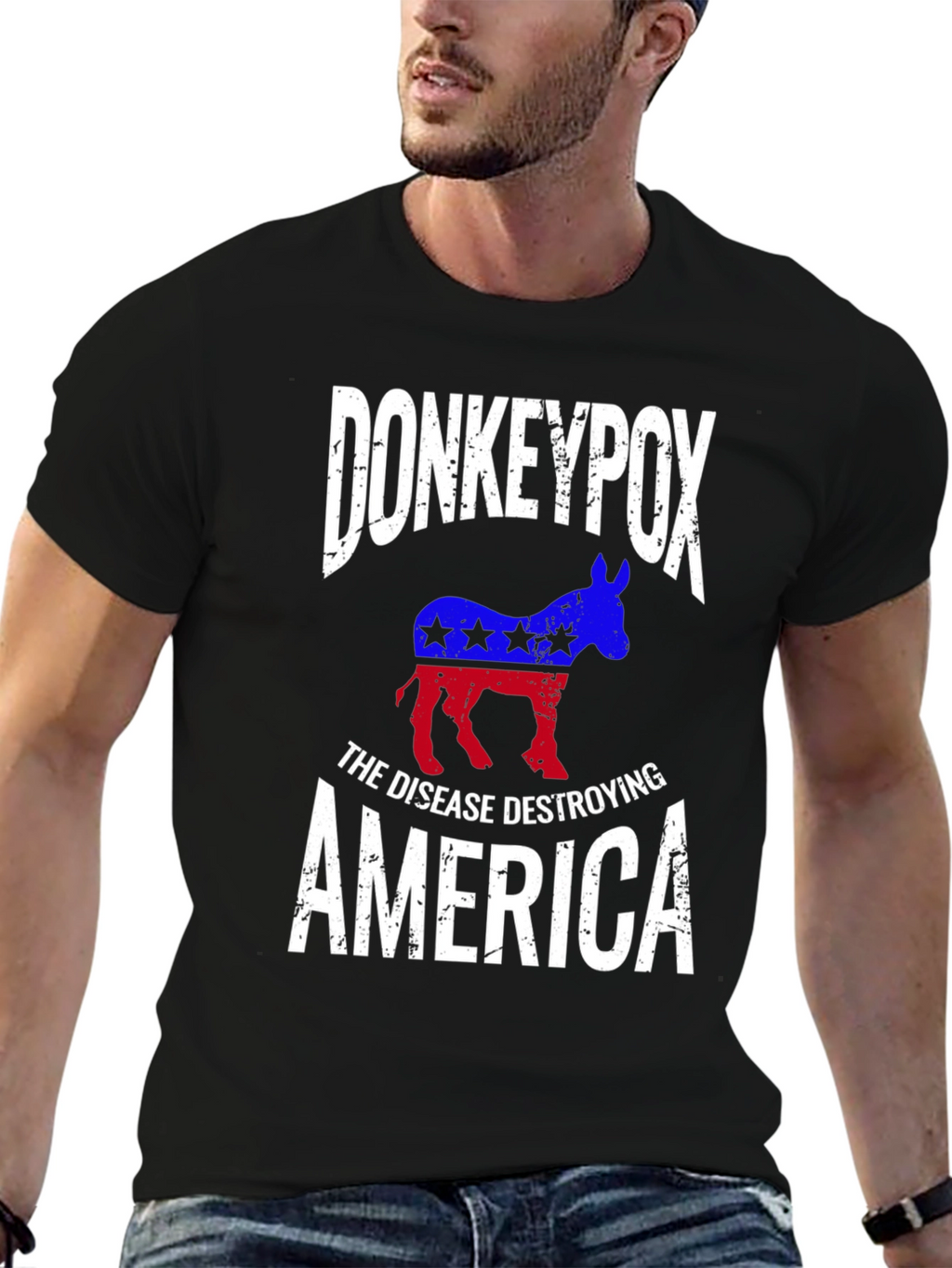Donkeypox T-Shirt - The Disease Destroying America