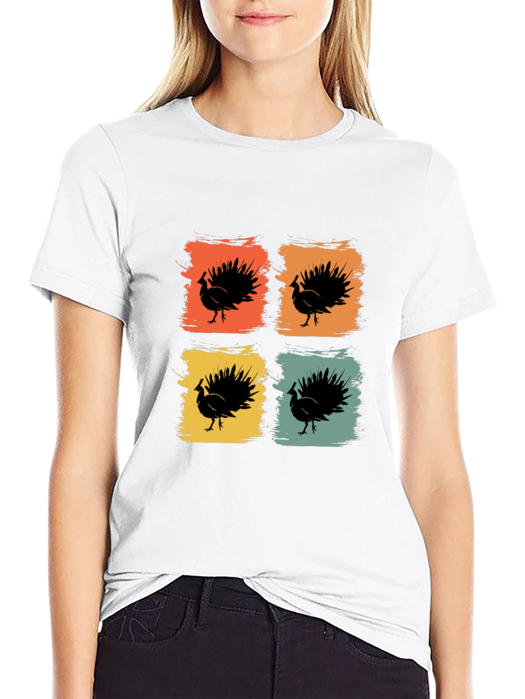Retro Turkey Pop Art T-Shirt