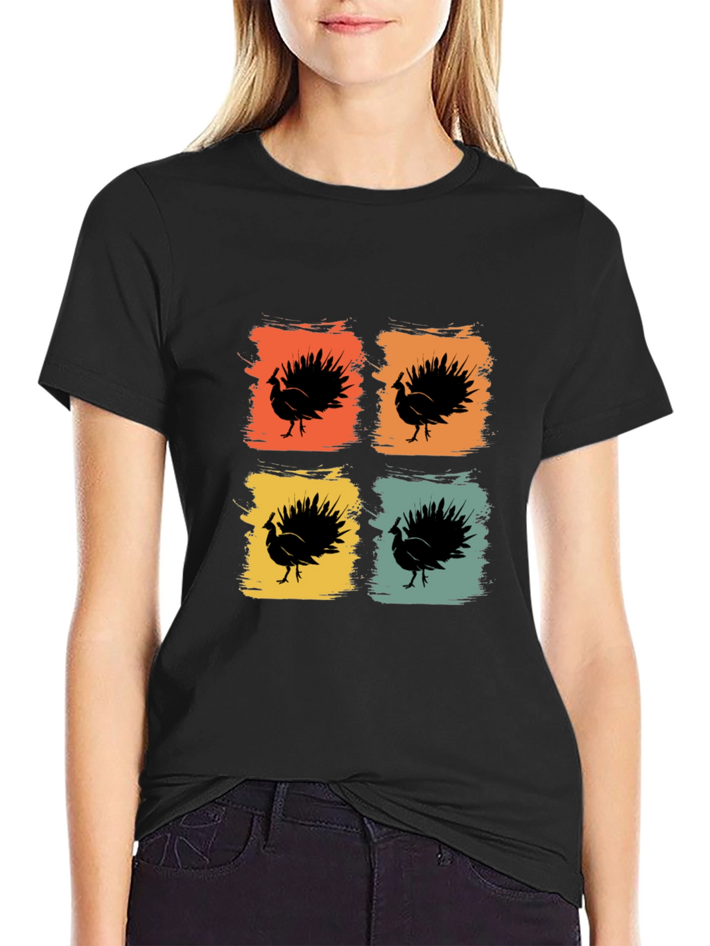 Retro Turkey Pop Art T-Shirt