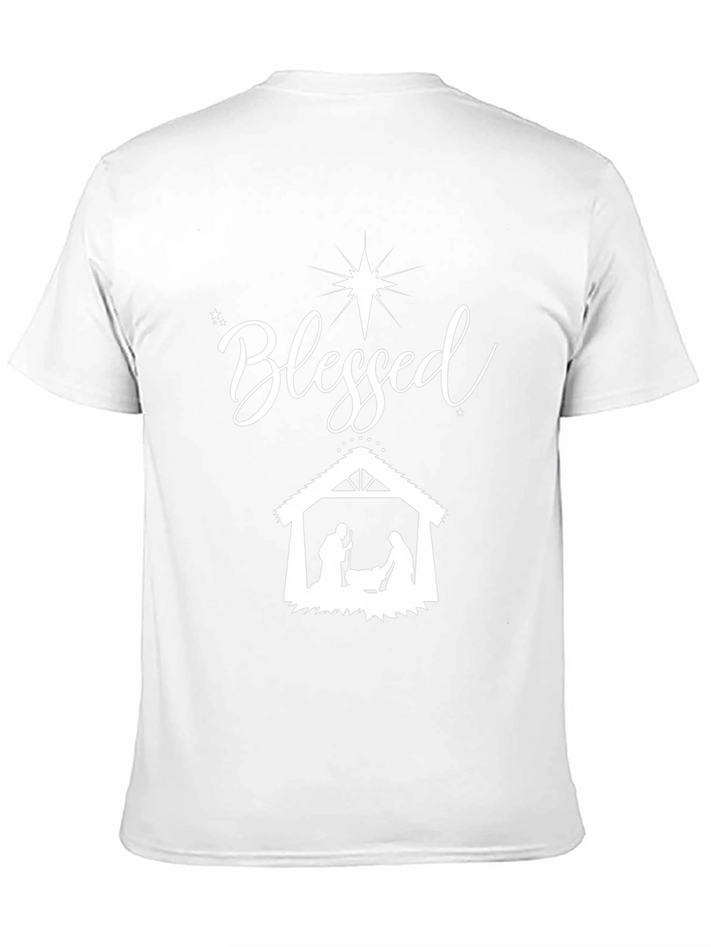 Blessed Nativity T-Shirt - Christian Christmas Tee