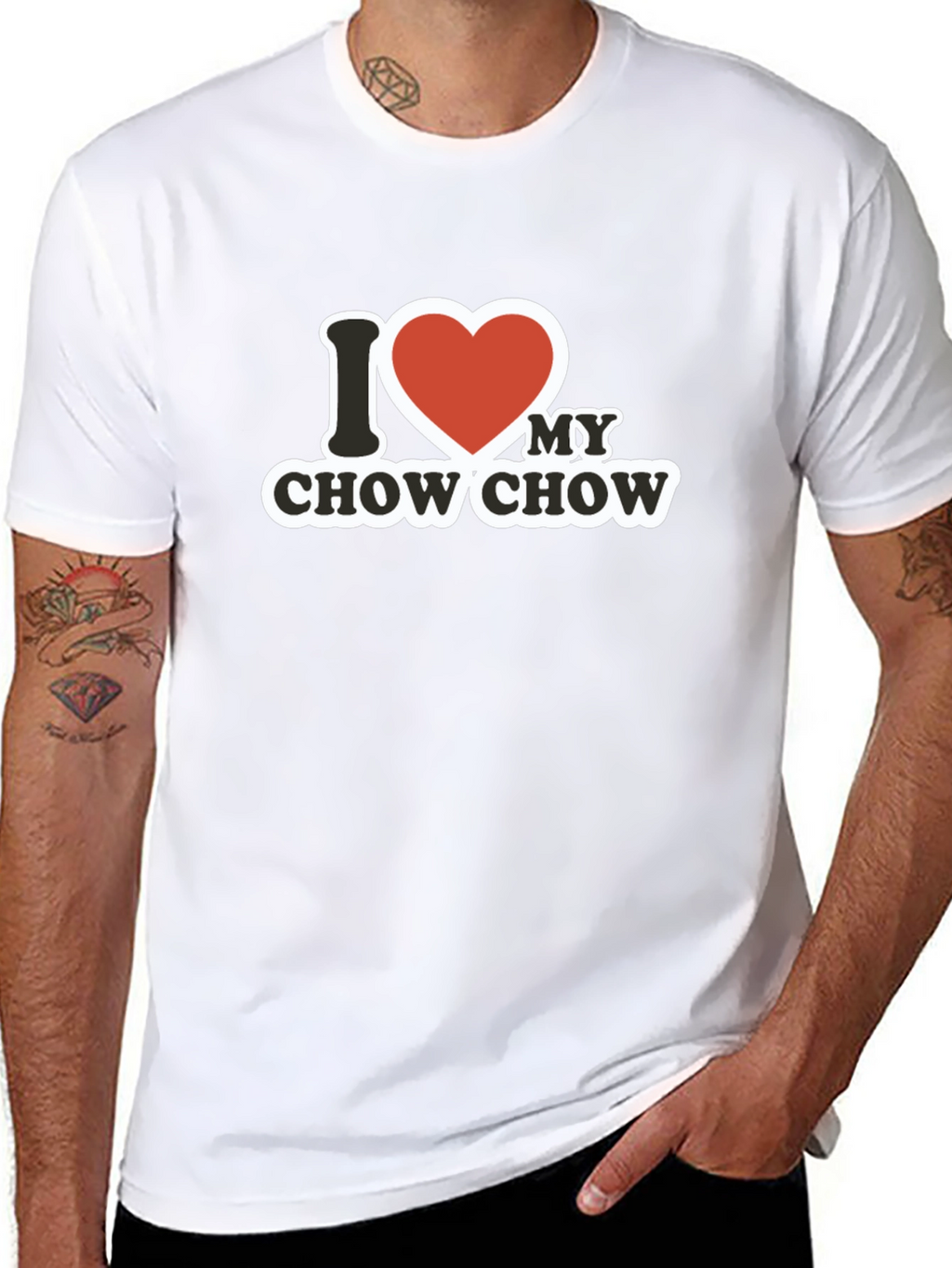 I Love My Chow Chow T-Shirt