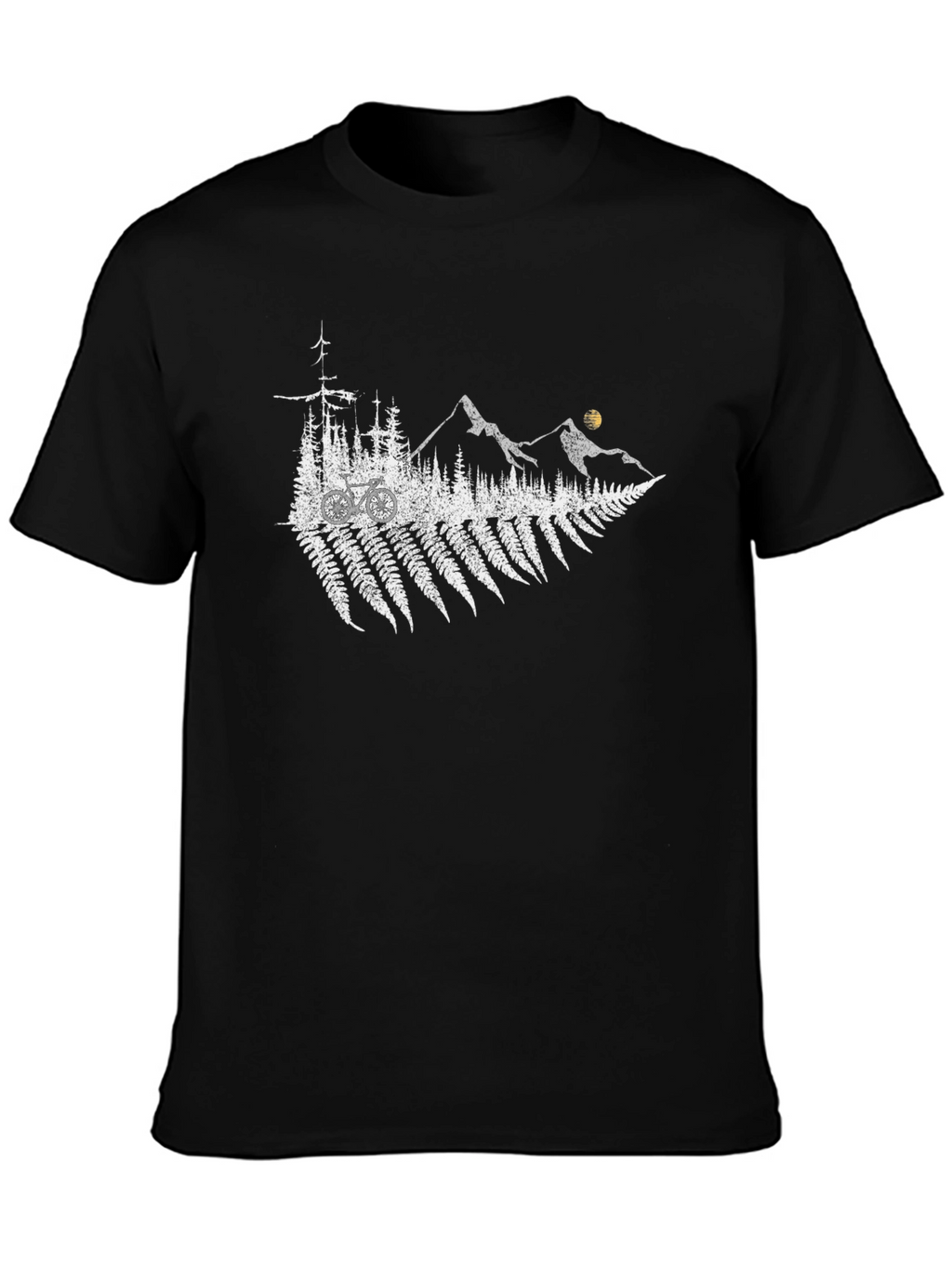Mountain Bike Fern Graphic Tee