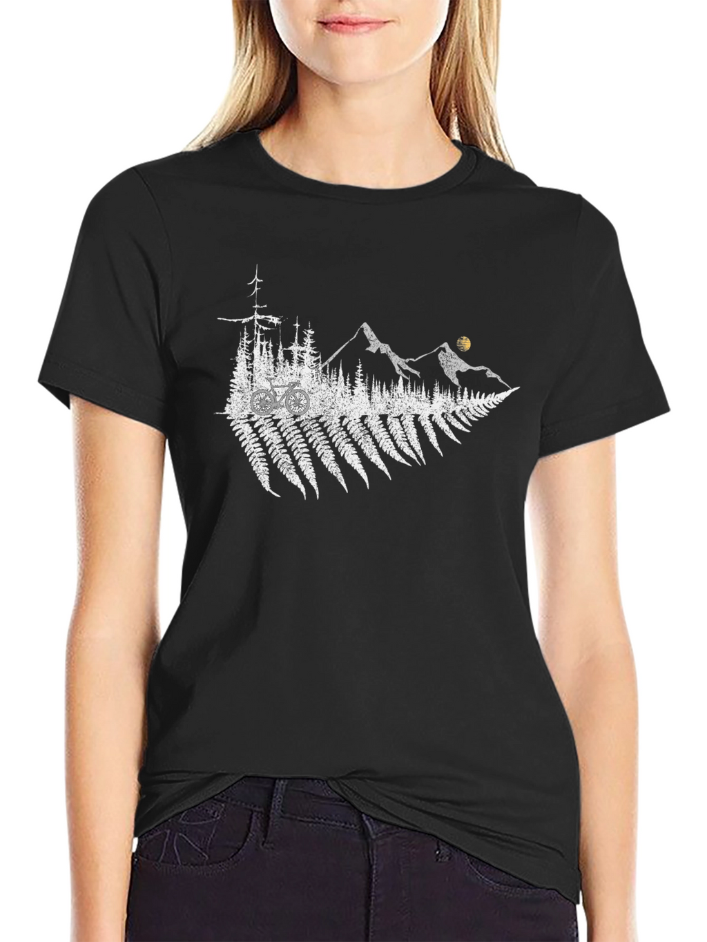 Mountain Bike Fern Graphic Tee