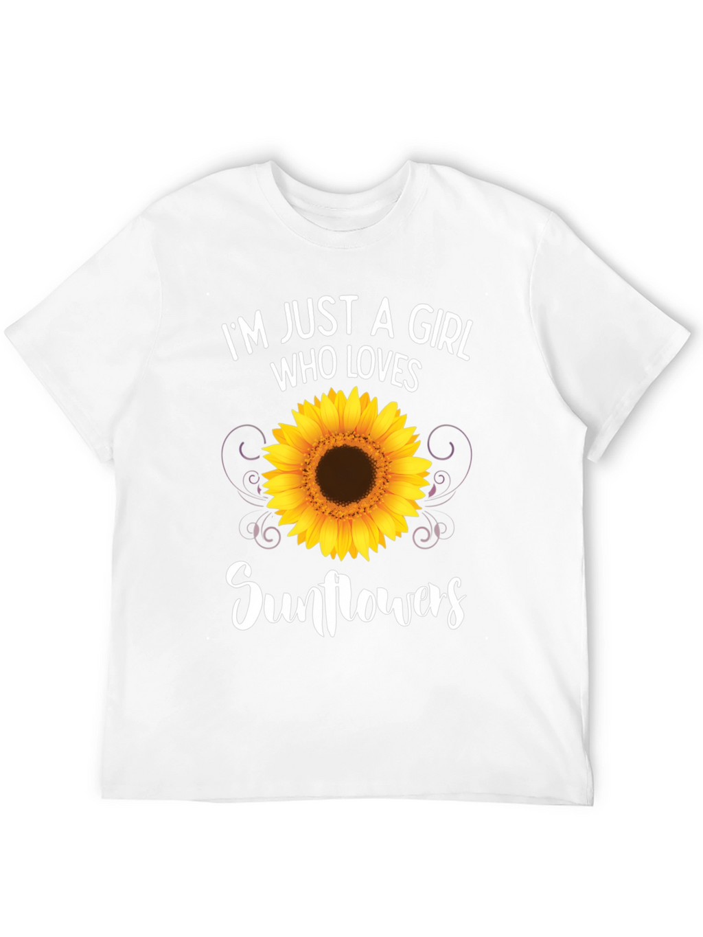 Sunflower Girl T-Shirt - Love Sunflowers!