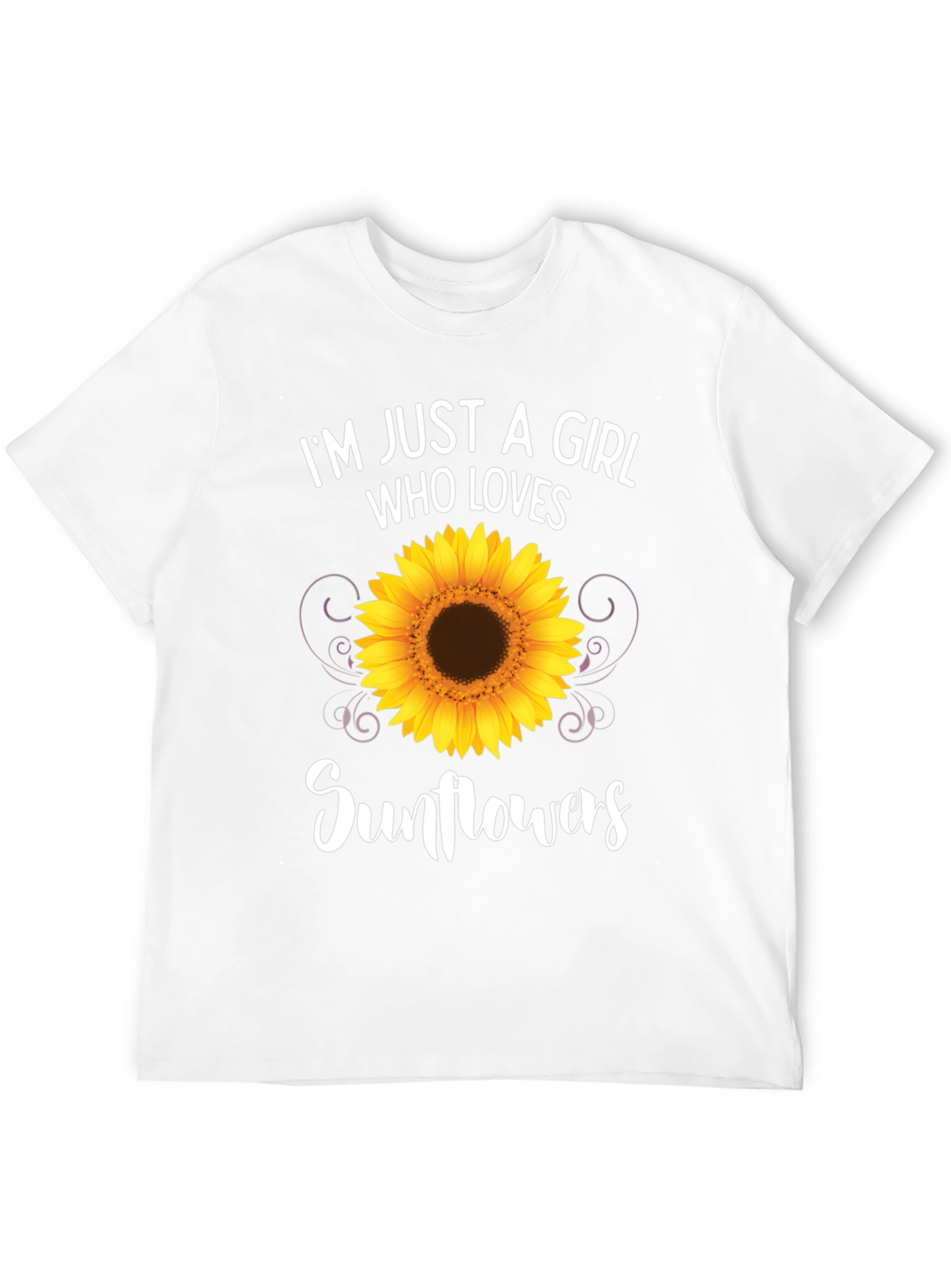 Sunflower Girl T-Shirt - Love Sunflowers!