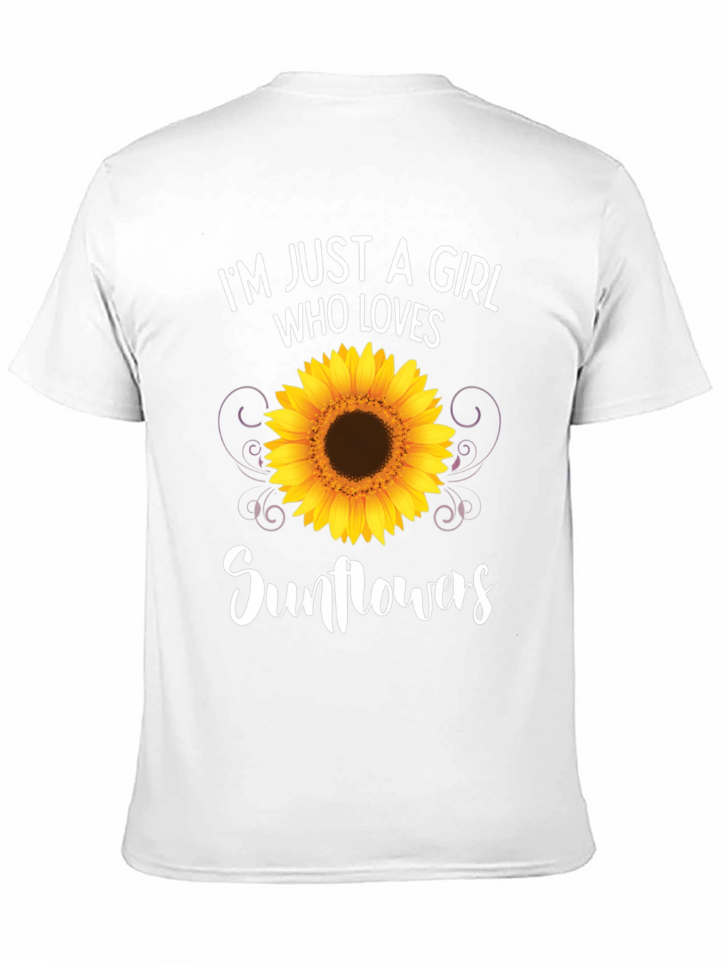 Sunflower Girl T-Shirt - Love Sunflowers!