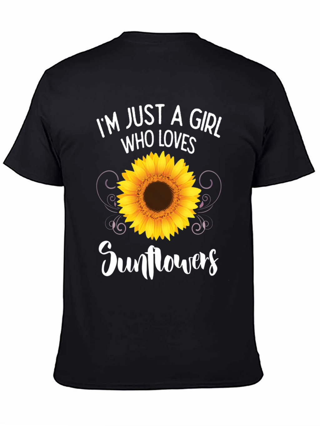 Sunflower Girl T-Shirt - Love Sunflowers!