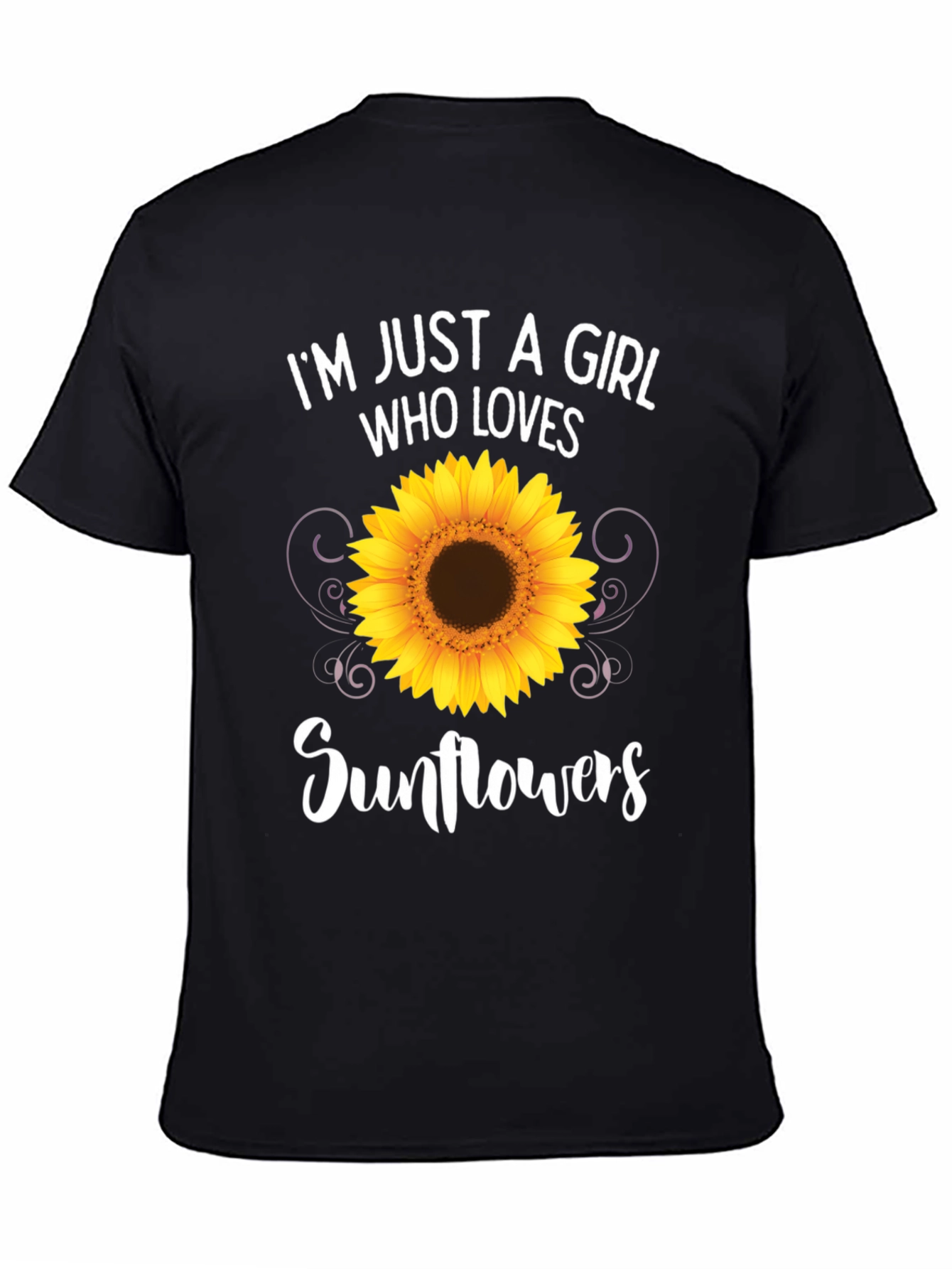 Sunflower Girl T-Shirt - Love Sunflowers!