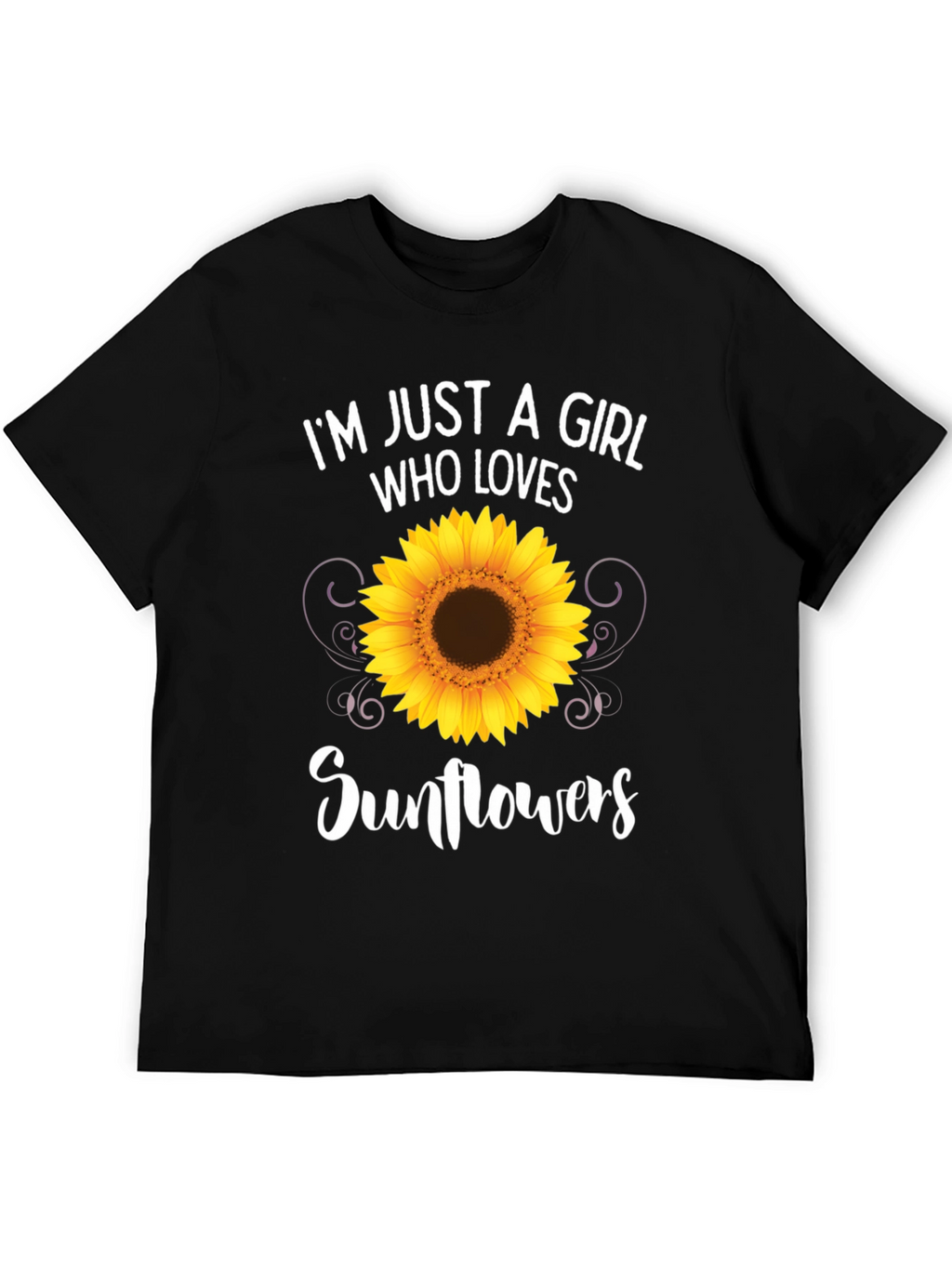 Sunflower Girl T-Shirt - Love Sunflowers!