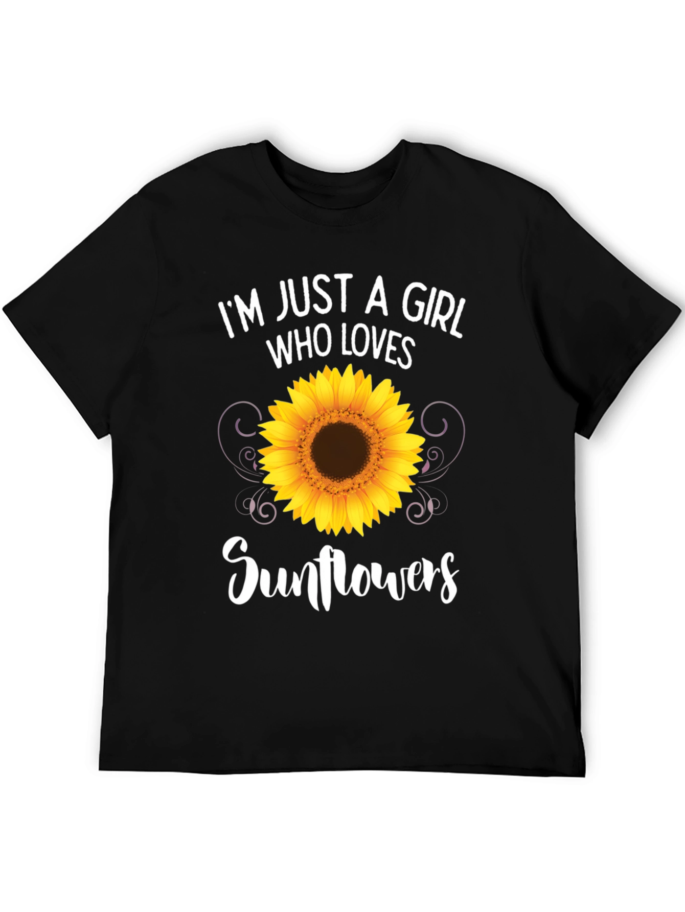 Sunflower Girl T-Shirt - Love Sunflowers!