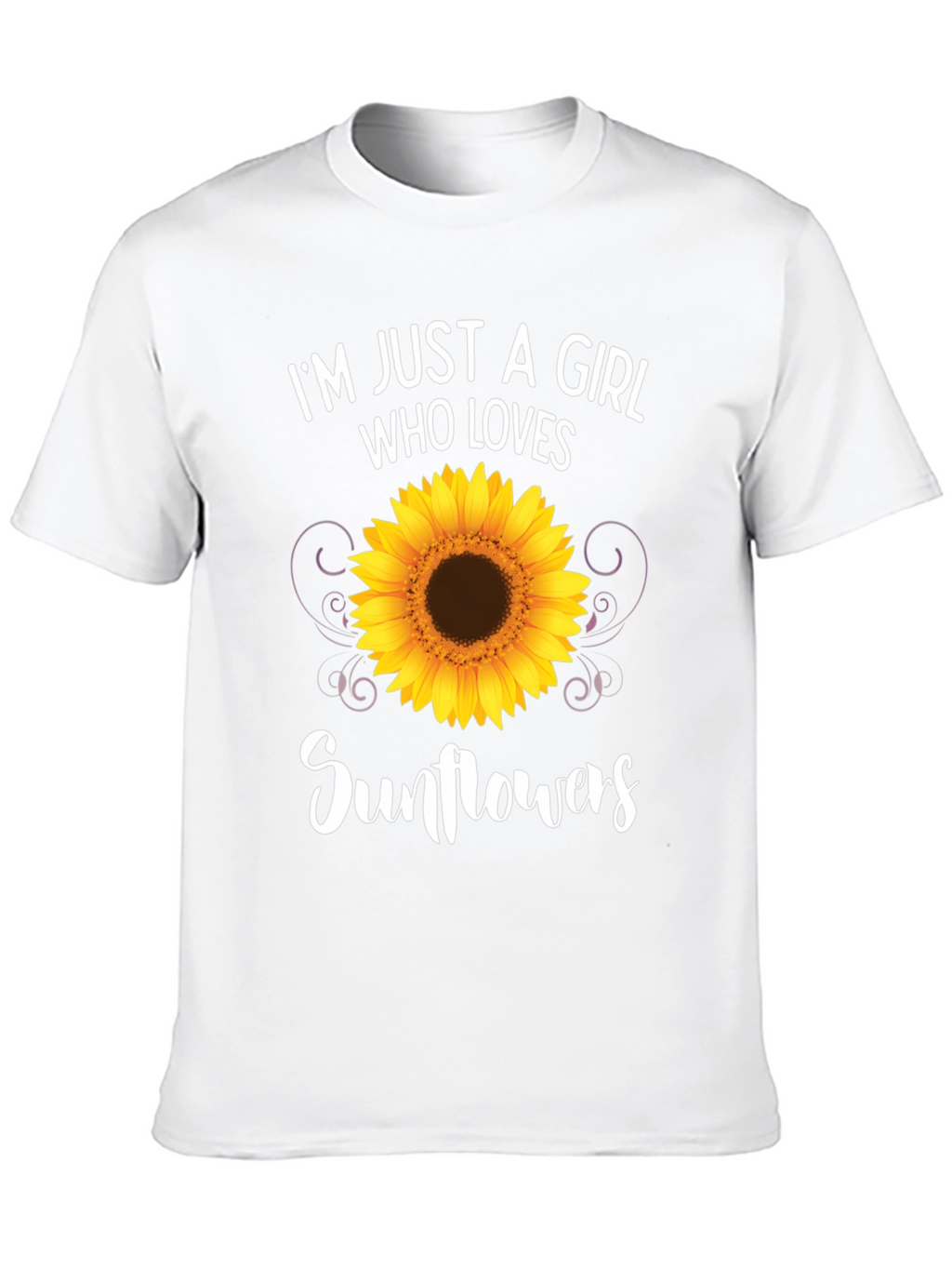 Sunflower Girl T-Shirt - Love Sunflowers!