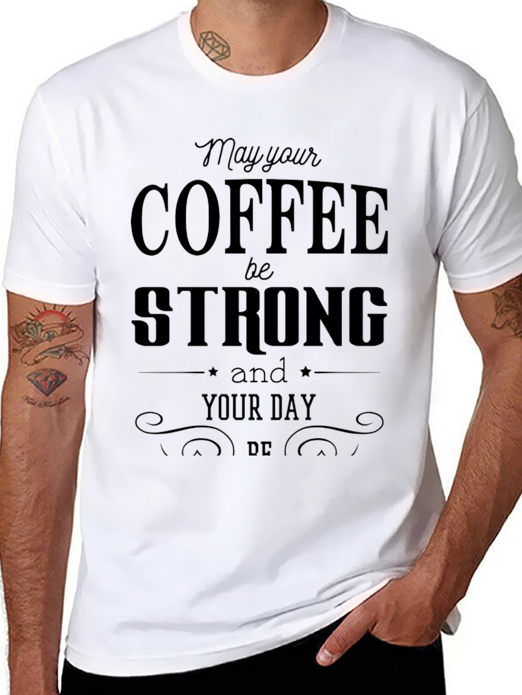 Coffee Strong Graphic Tee - Everyday Comfort