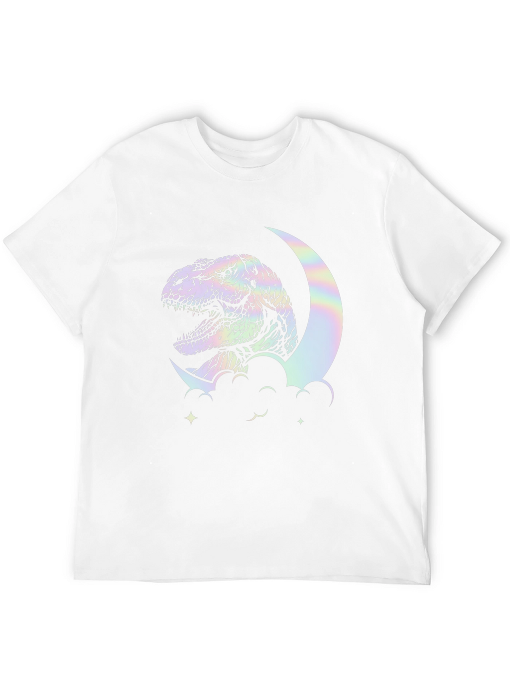 Dino Moon T-Shirt - Unique Graphic Tee