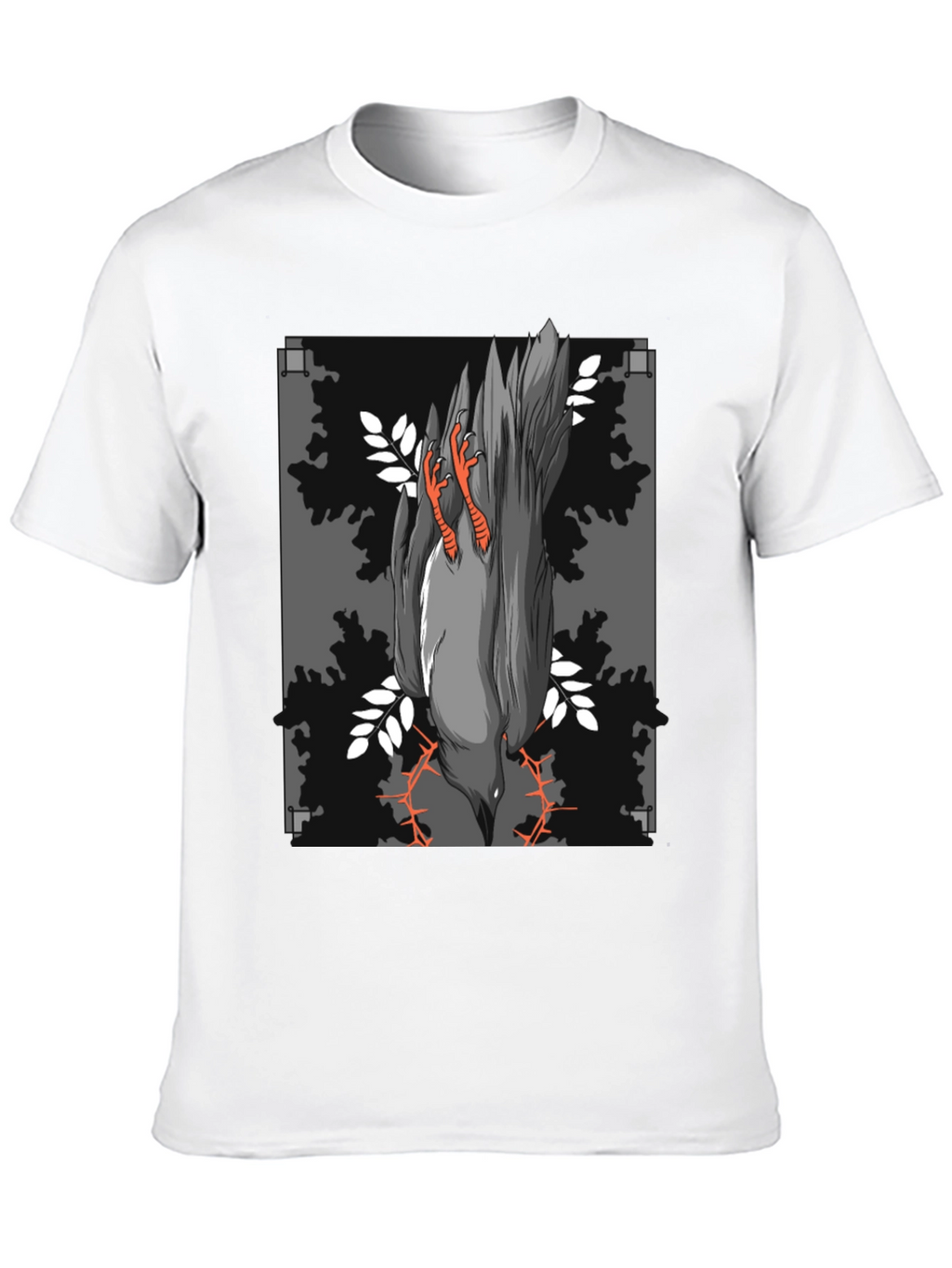 Raven Graphic Tee - Dark Humor Fashion
