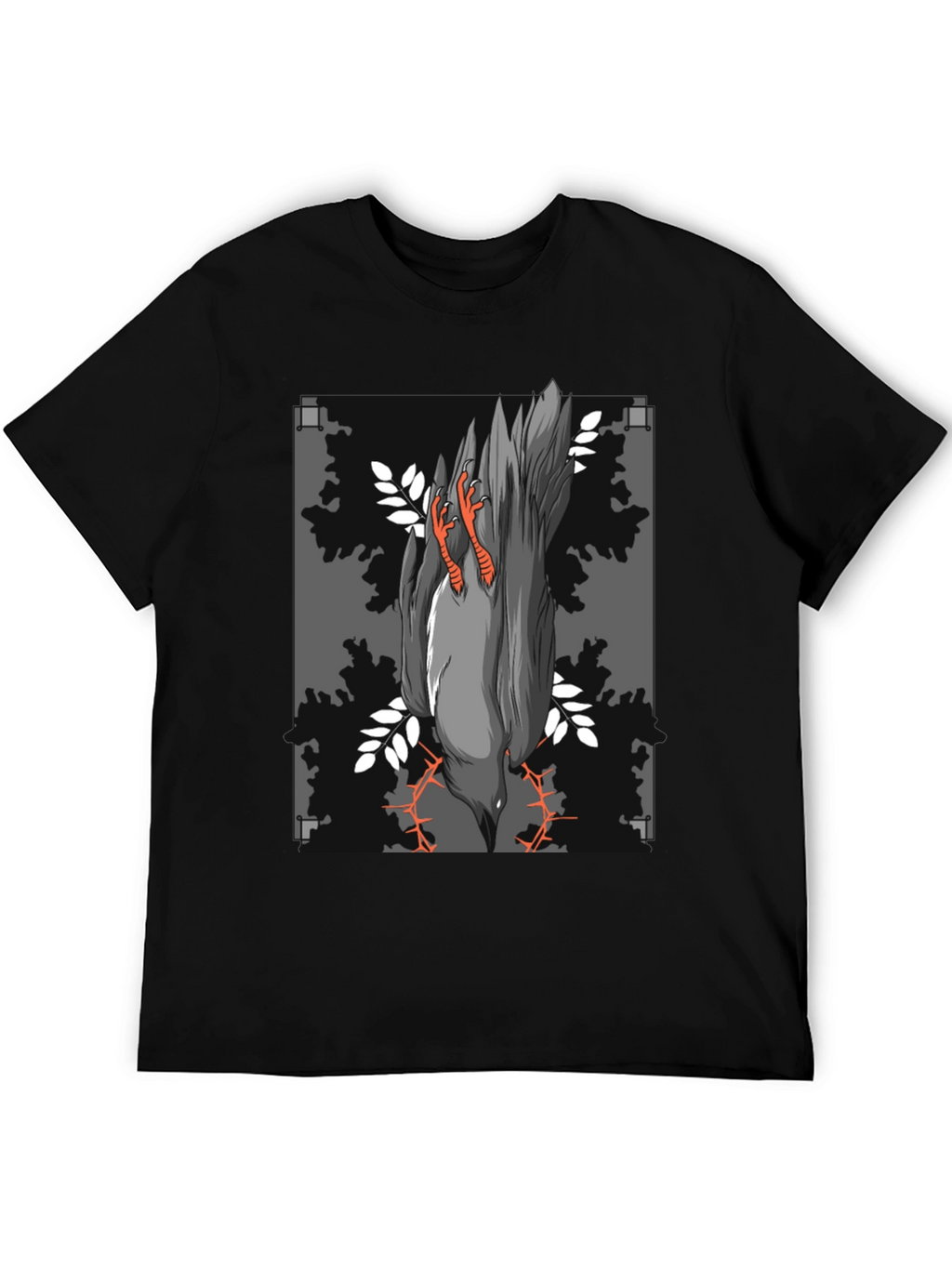 Raven Graphic Tee - Dark Humor Fashion