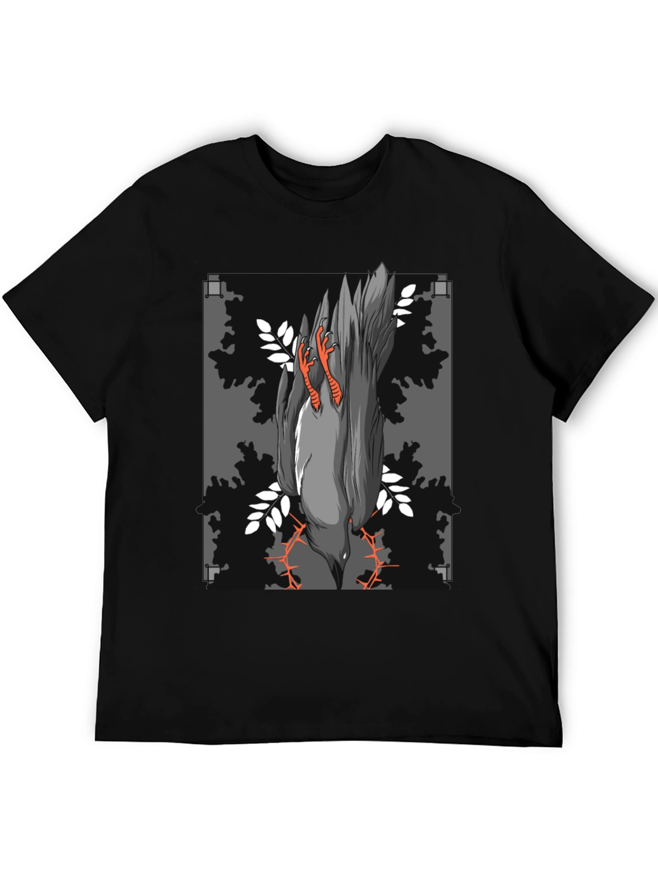Raven Graphic Tee - Dark Humor Fashion