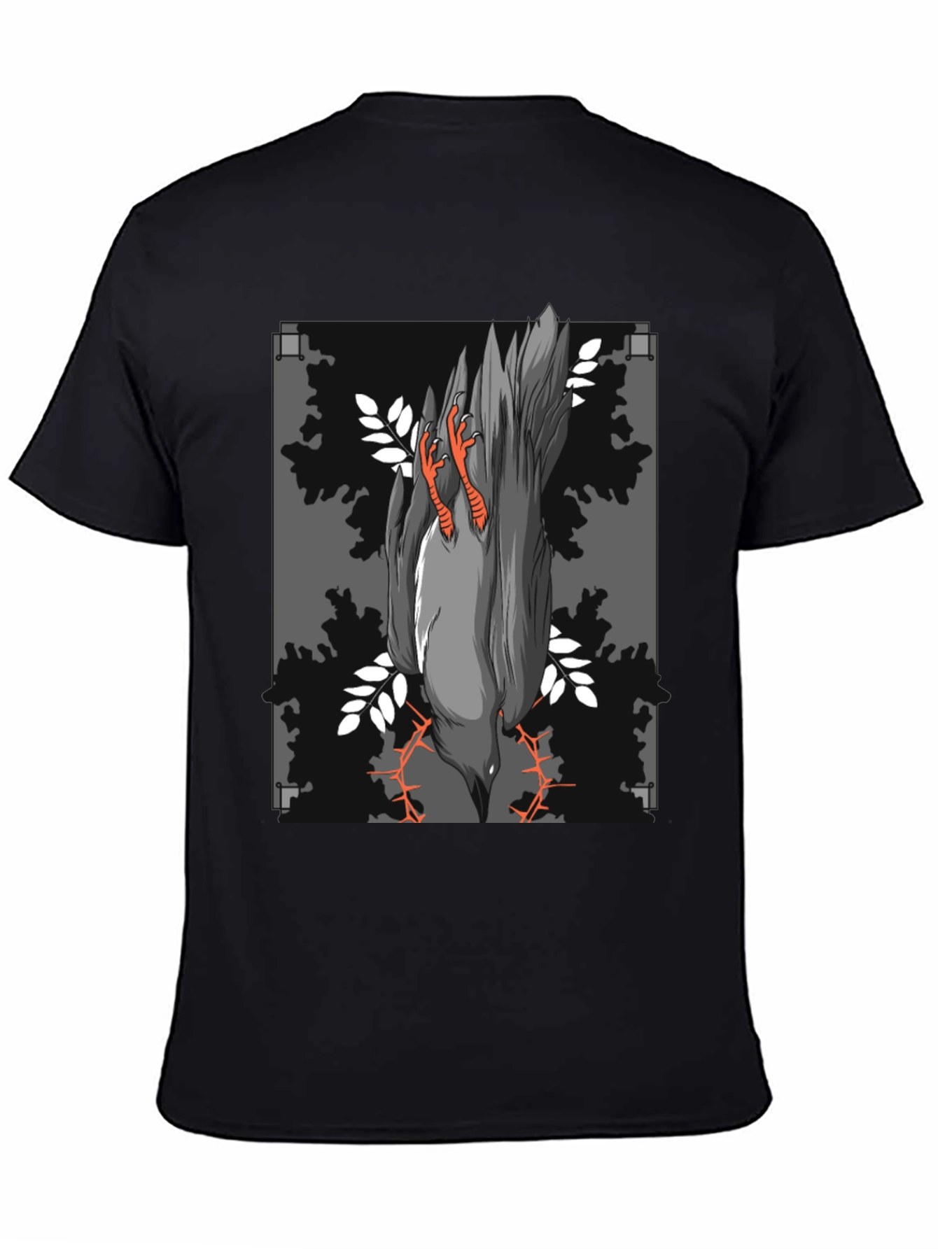 Raven Graphic Tee - Dark Humor Fashion