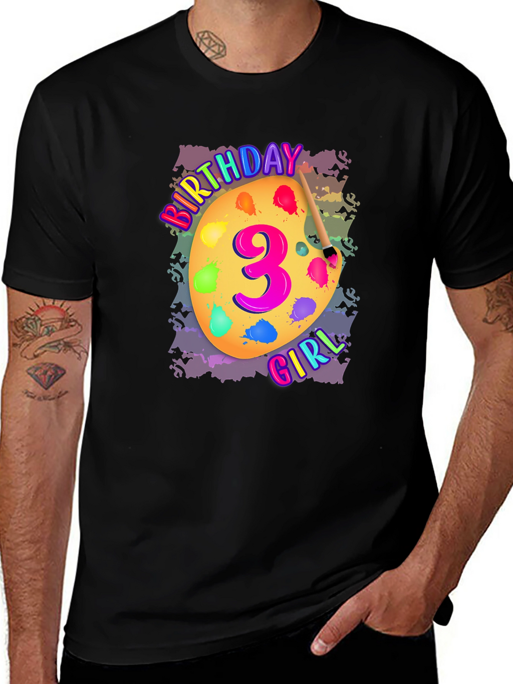 Birthday Girl Number 3 T-Shirt