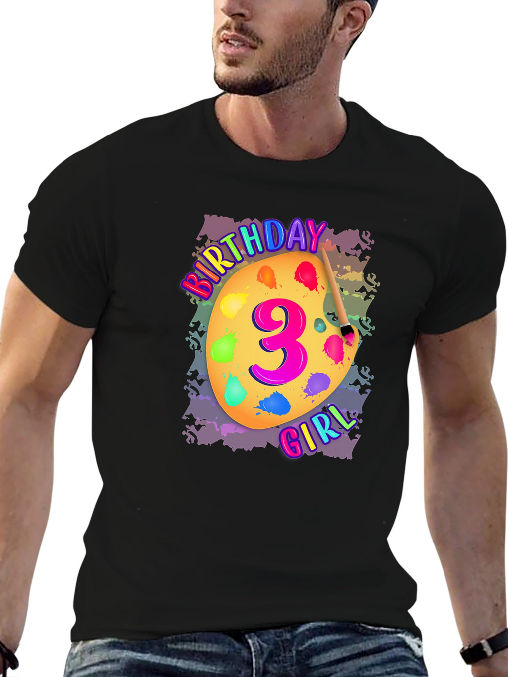 Birthday Girl Number 3 T-Shirt