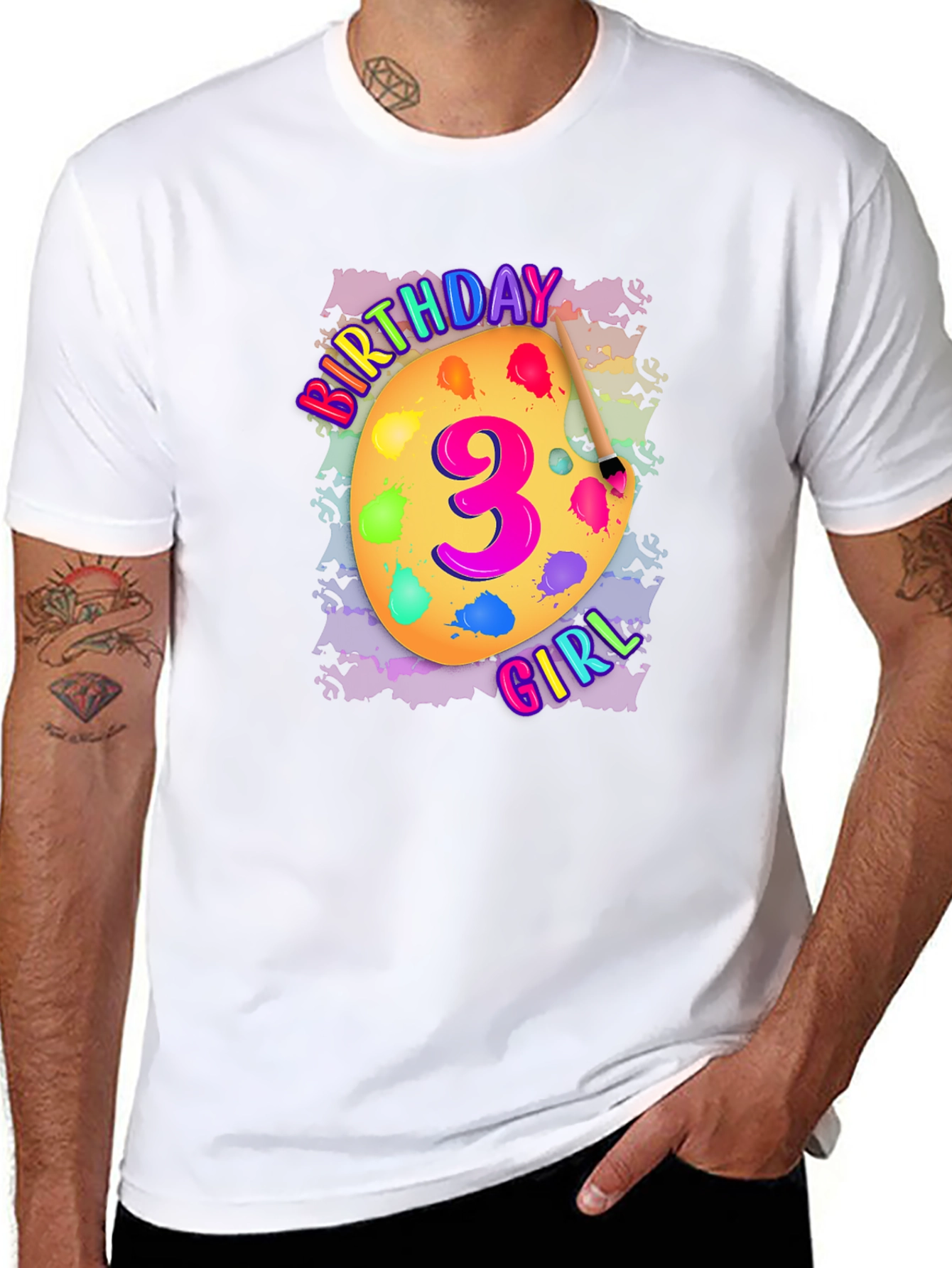 Birthday Girl Number 3 T-Shirt