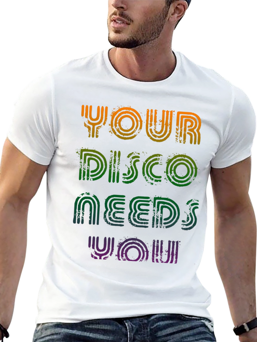 Your Disco Needs You T-Shirt - Retro Party Tee