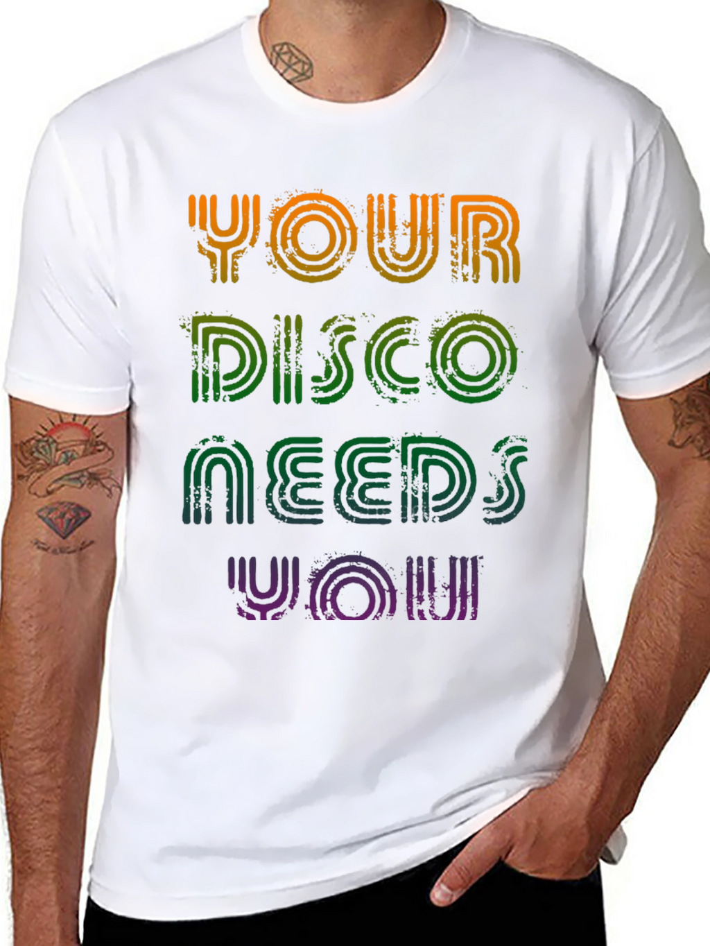 Your Disco Needs You T-Shirt - Retro Party Tee