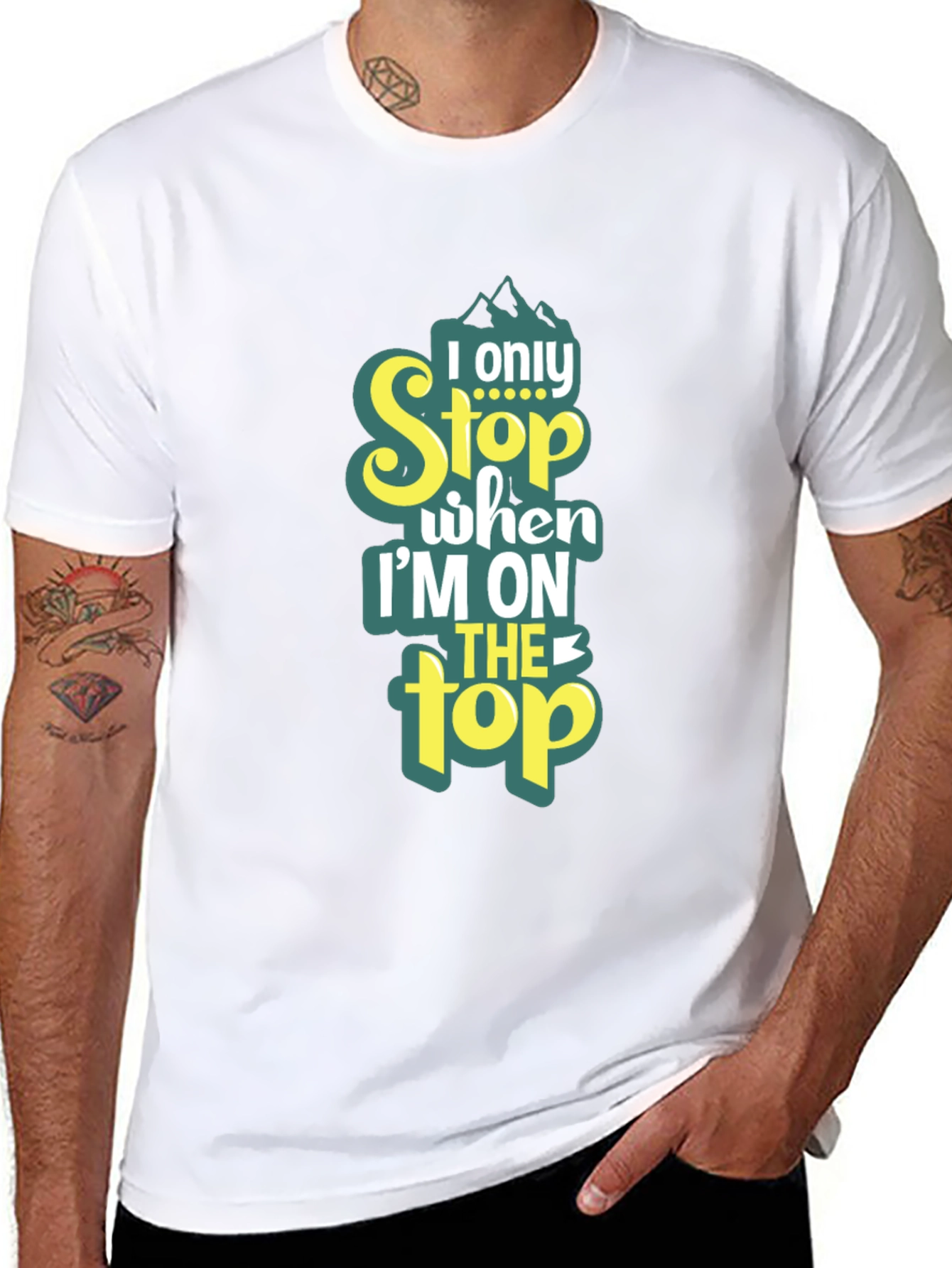 I Only Stop When Im On Top T-Shirt