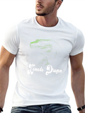 Komodo Dragon Graphic T-Shirt - Black