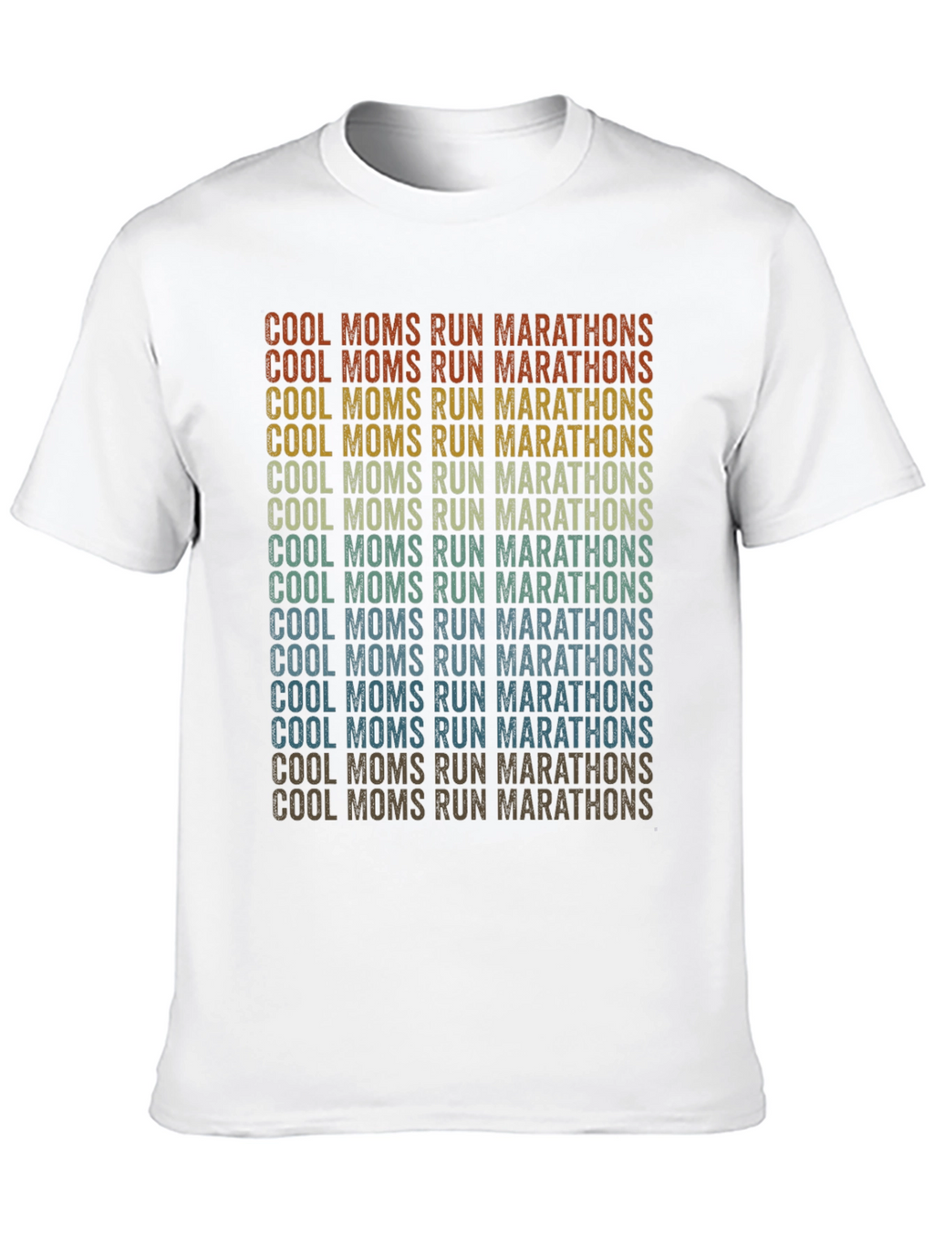 Cool Moms Run Marathons Graphic T-Shirt