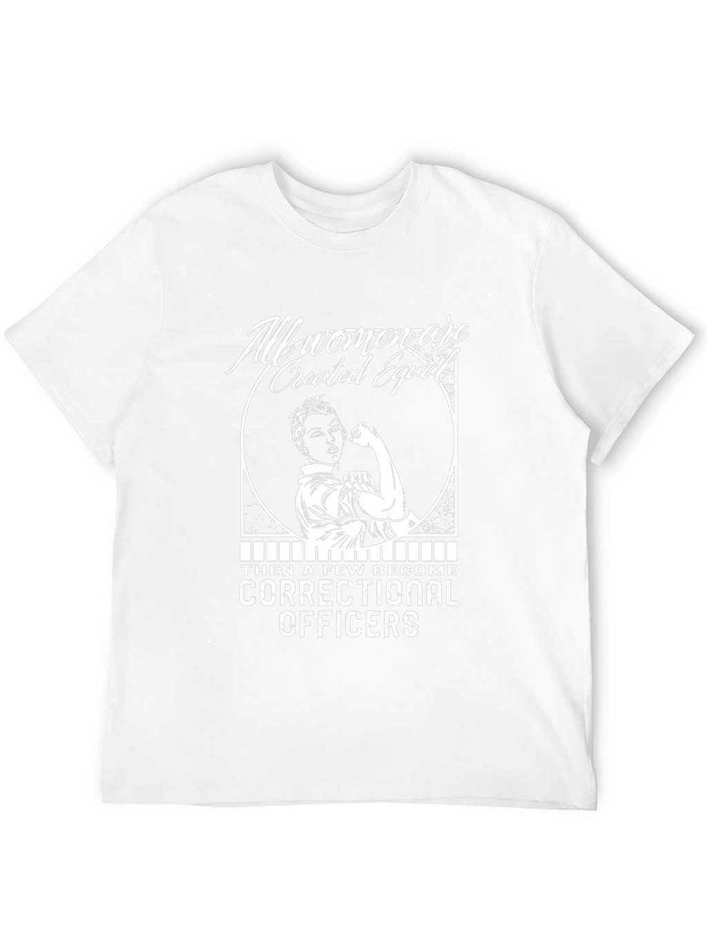 Correctional Officer Rosie the Riveter T-Shirt