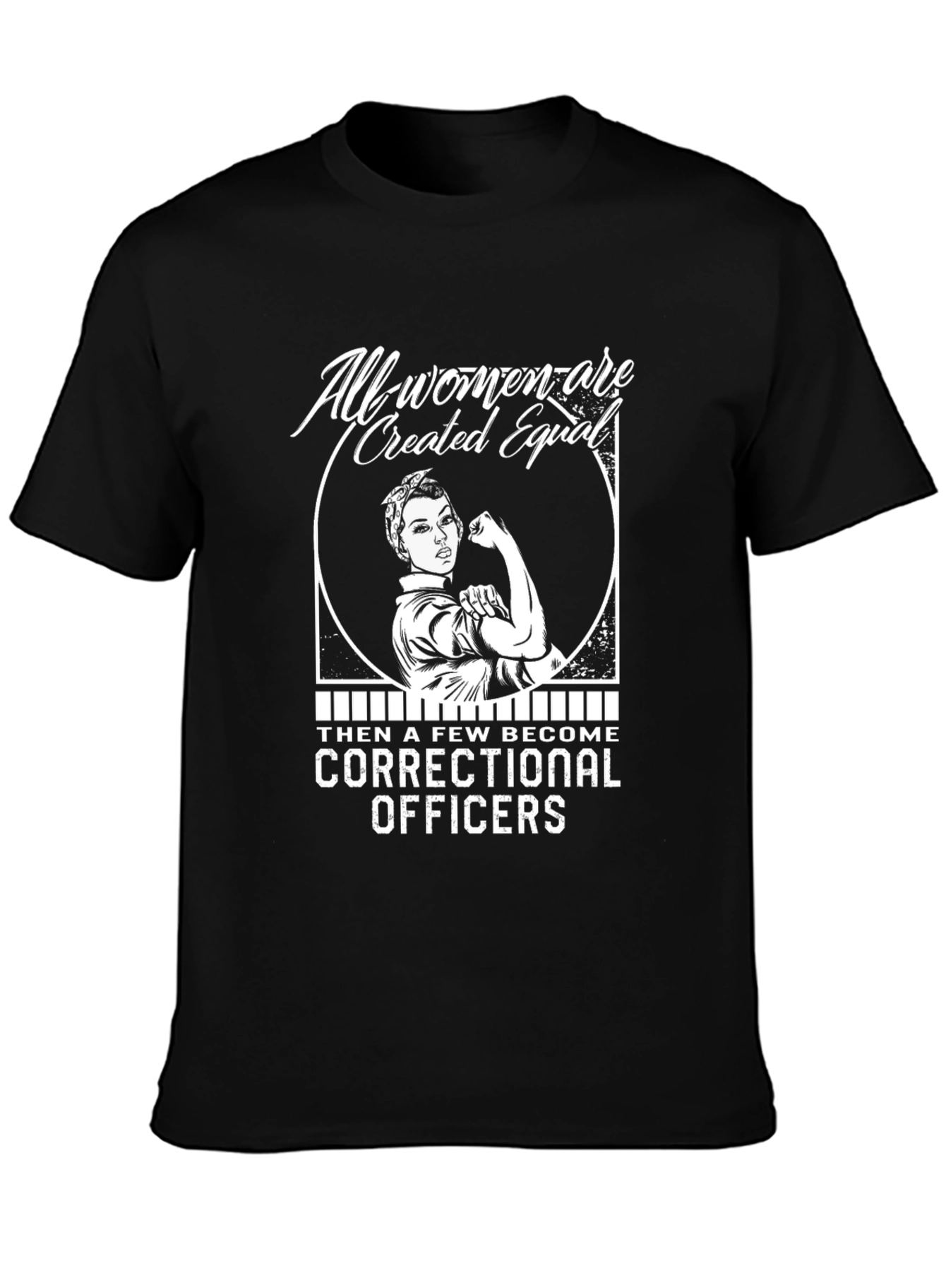Correctional Officer Rosie the Riveter T-Shirt