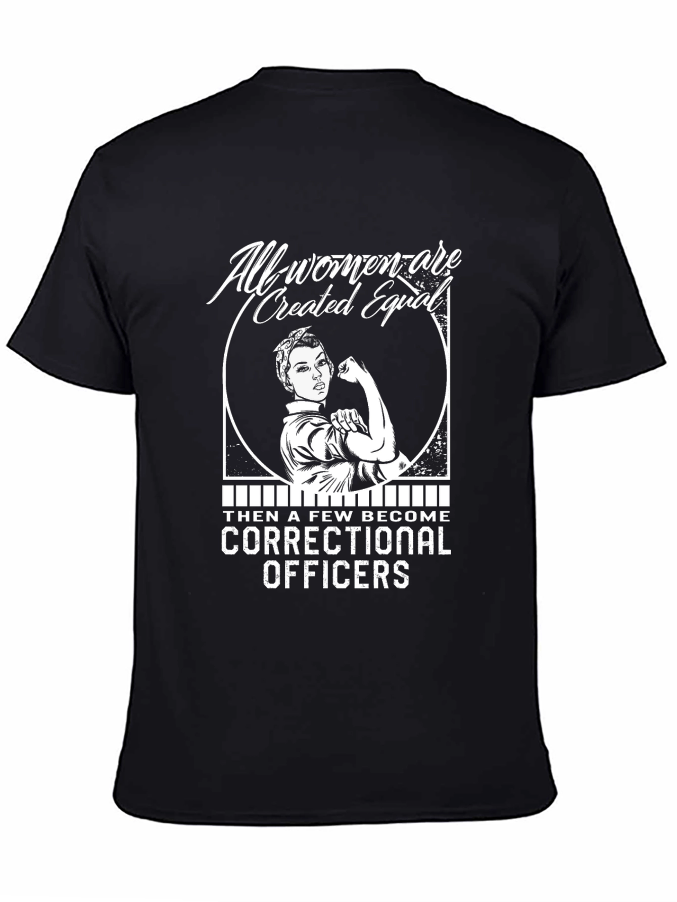 Correctional Officer Rosie the Riveter T-Shirt