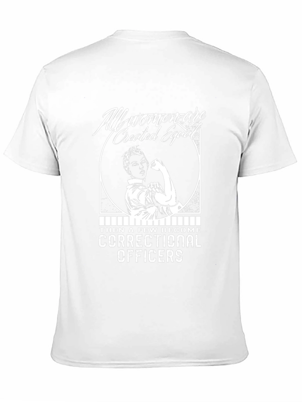 Correctional Officer Rosie the Riveter T-Shirt