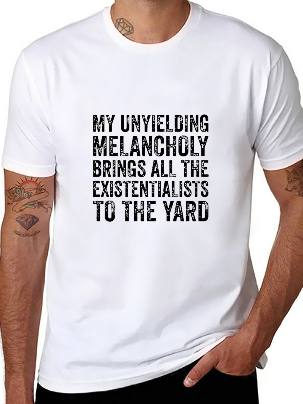 Unyielding Melancholy T-Shirt - Existential Humor