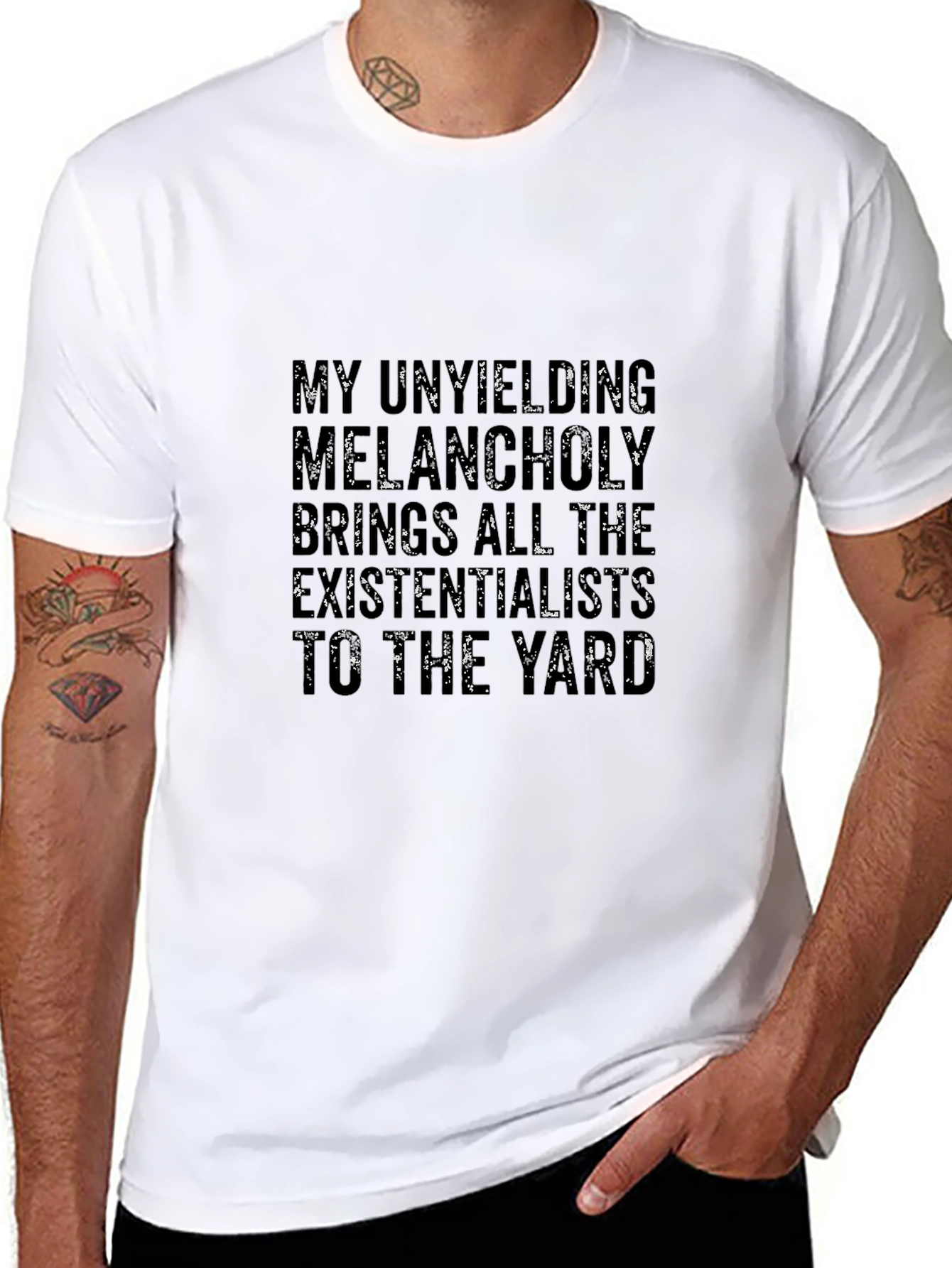 Unyielding Melancholy T-Shirt - Existential Humor