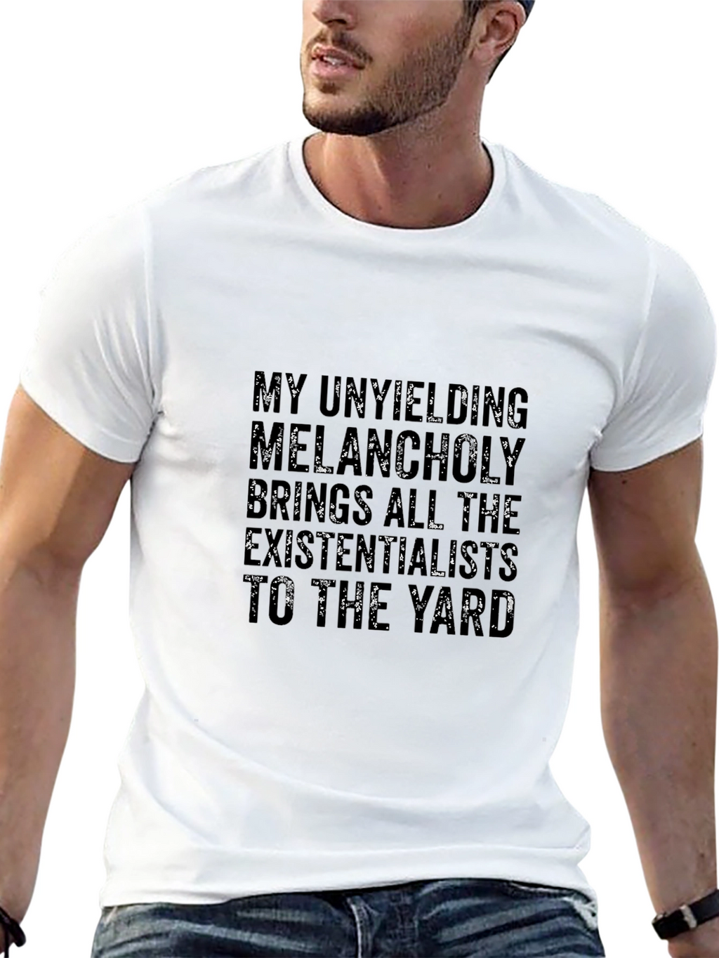 Unyielding Melancholy T-Shirt - Existential Humor
