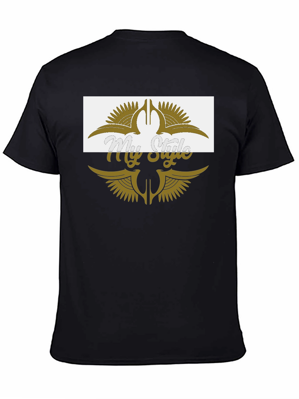My Style Black Graphic T-Shirt